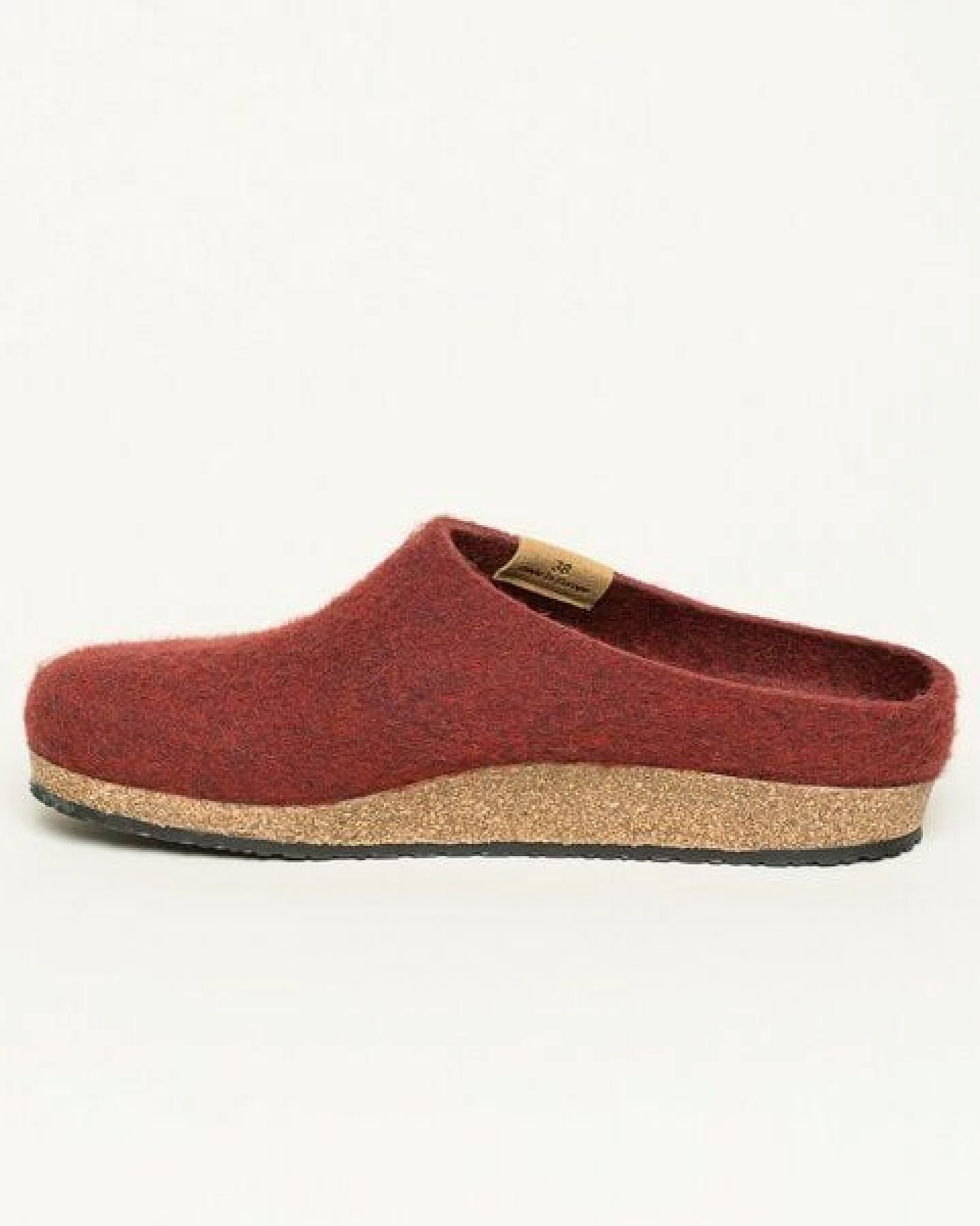 Stegmann Filzpantoffel 208 aus 100% hochwertiger Merino-Wolle - Hausschuhe für Damen & Herren - Pantoffeln mit Komfort-Kork-Sohle – Ansicht 3