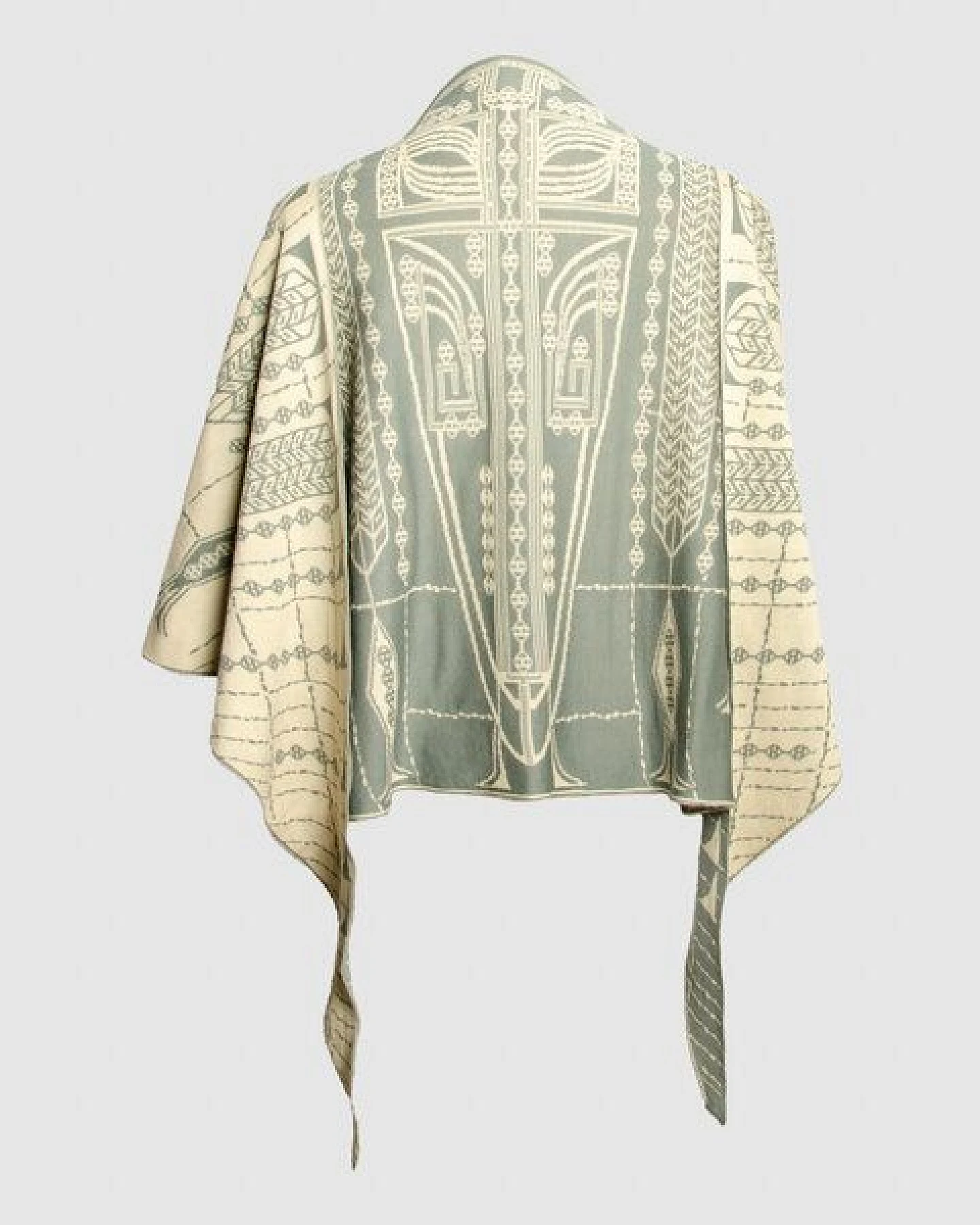 LANARTO slow fashion Schultertuch Pueblo aus Bio-Baumwolle made in germany – Ansicht 2