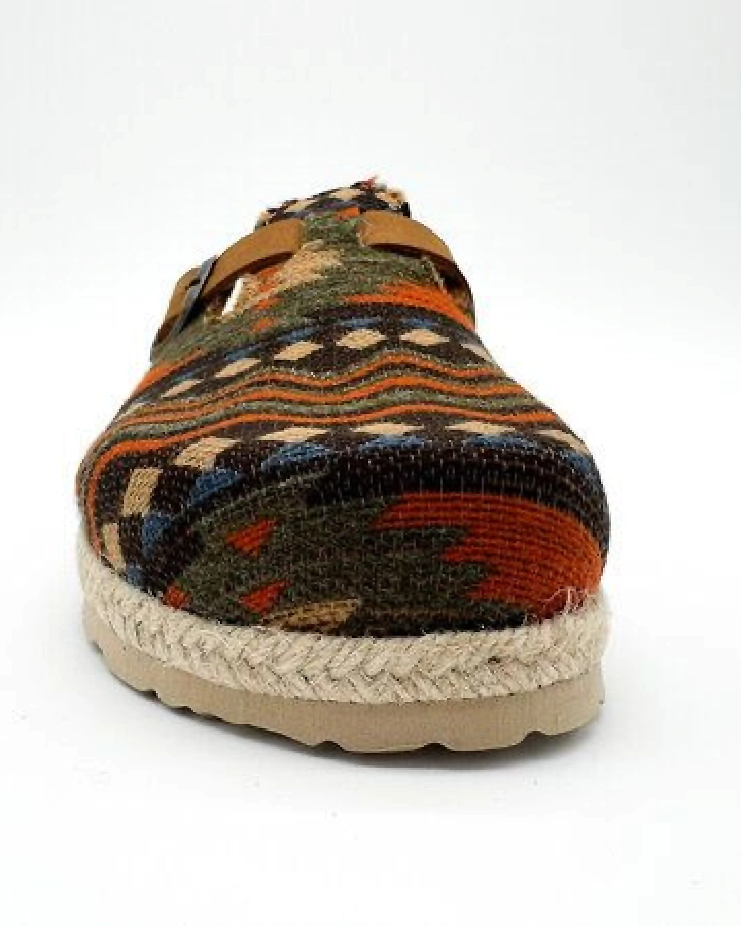 Vegane thies ® Eco Bio Yosemite Clogs aus rec. textilen Material mit Kork-Tieffussbett – Ansicht 4
