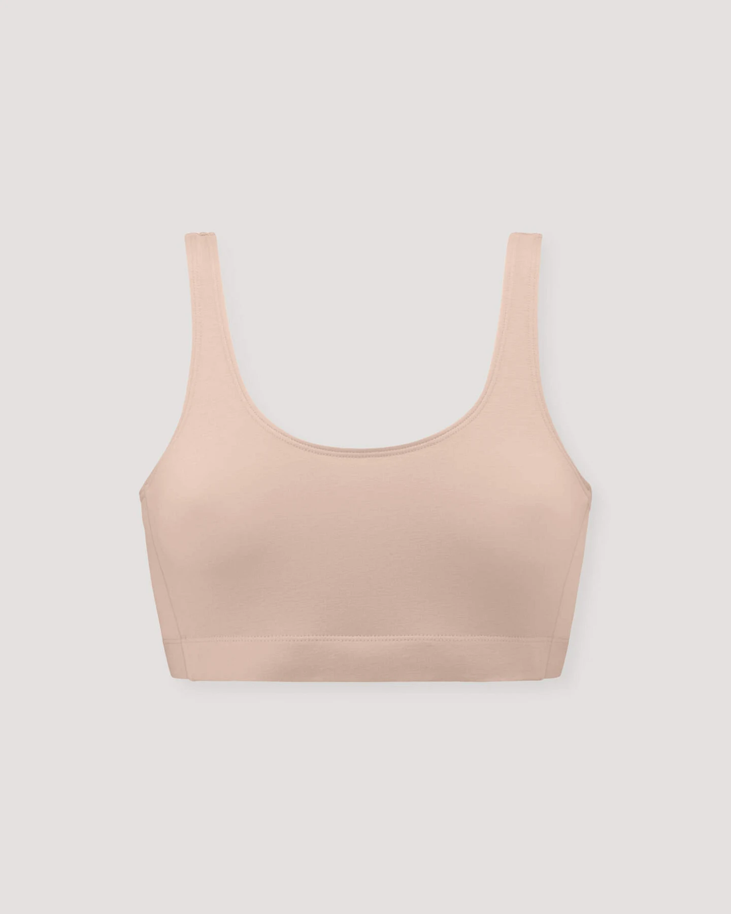 hessnatur Damen Bustier Softbund COTTON FEEL aus Bio-Baumwolle - rosa - Größe 42 – Ansicht 4