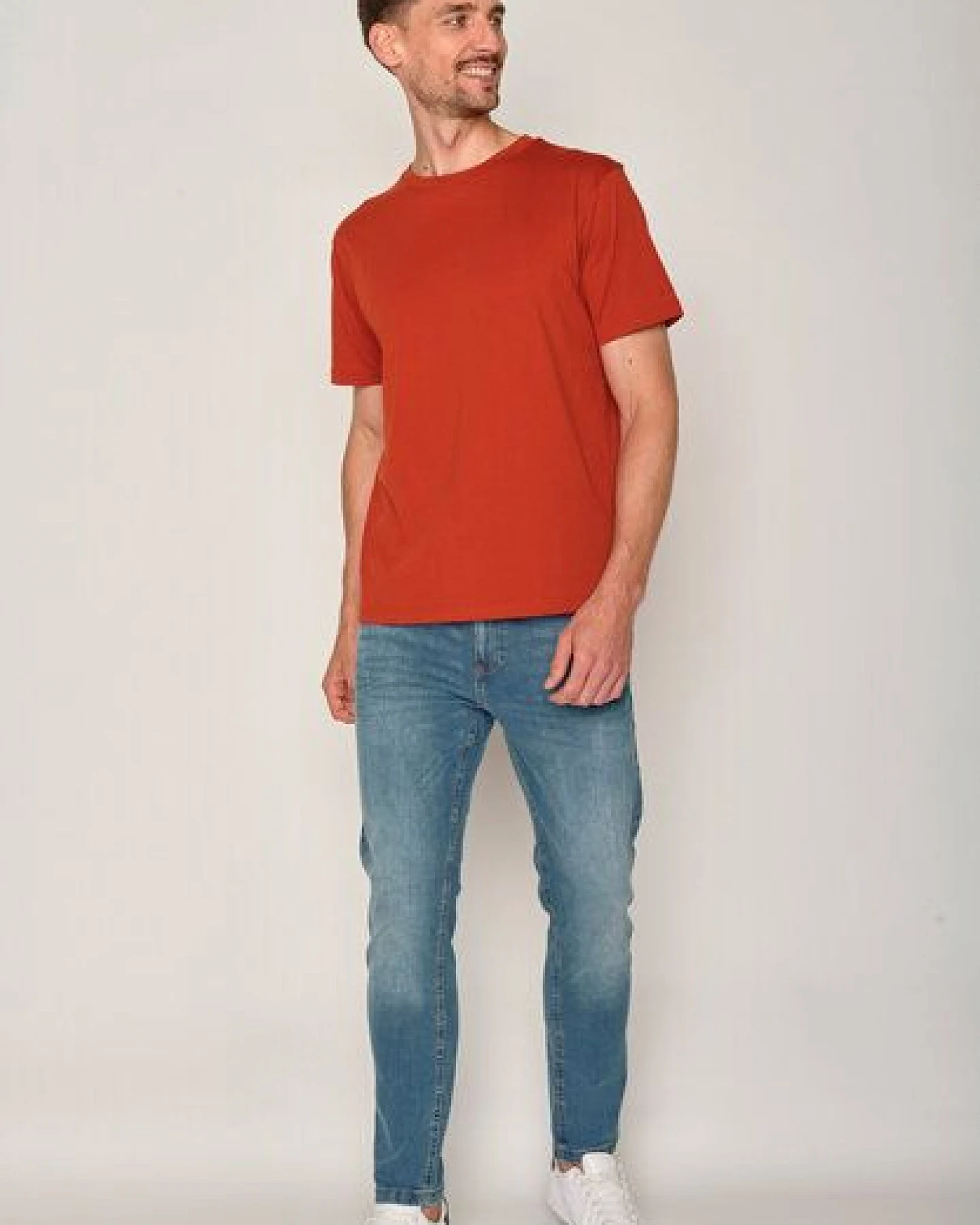 GREENBOMB Basic Fusion - Lässiges Oversize-T-Shirt aus Bio-Baumwolle / GOTS / Fair & Vegan – Ansicht 3