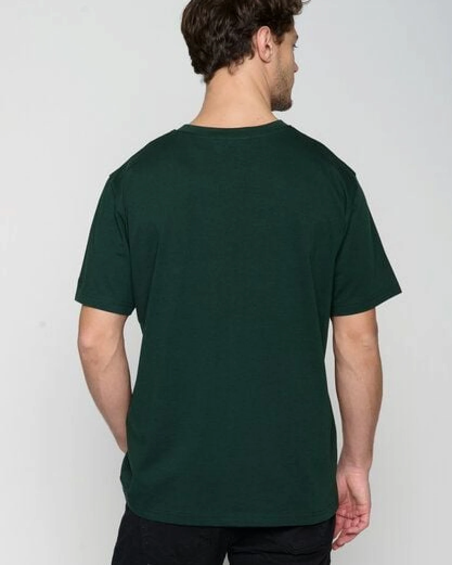 GREENBOMB Basic Fusion - Lässiges Oversize-T-Shirt aus Bio-Baumwolle / GOTS / Fair & Vegan – Ansicht 3
