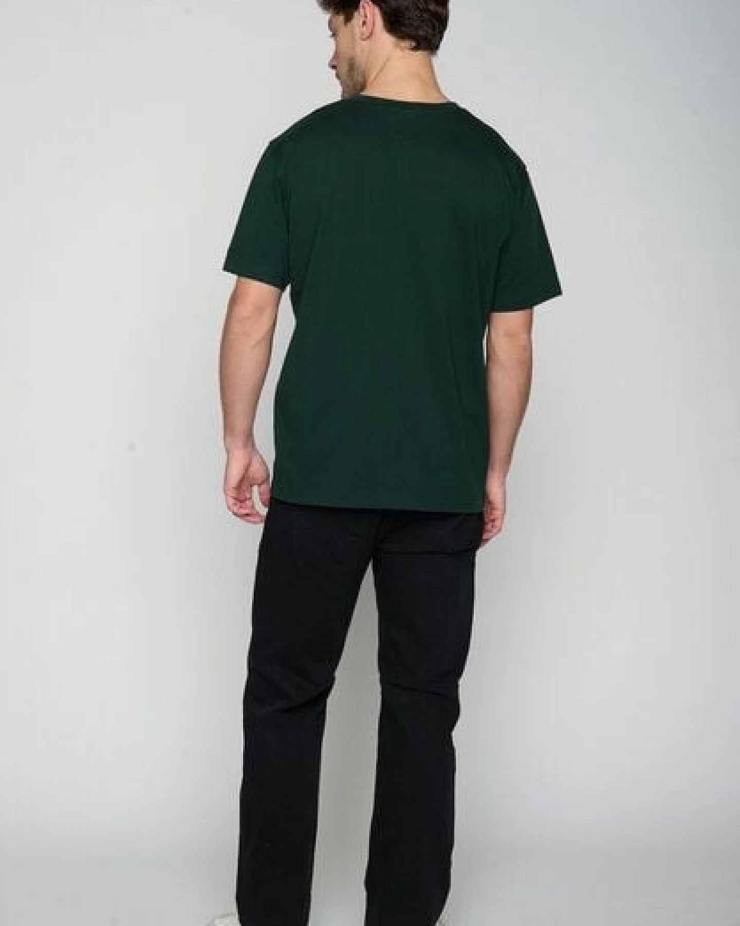 GREENBOMB Basic Fusion - Lässiges Oversize-T-Shirt aus Bio-Baumwolle / GOTS / Fair & Vegan – Ansicht 4