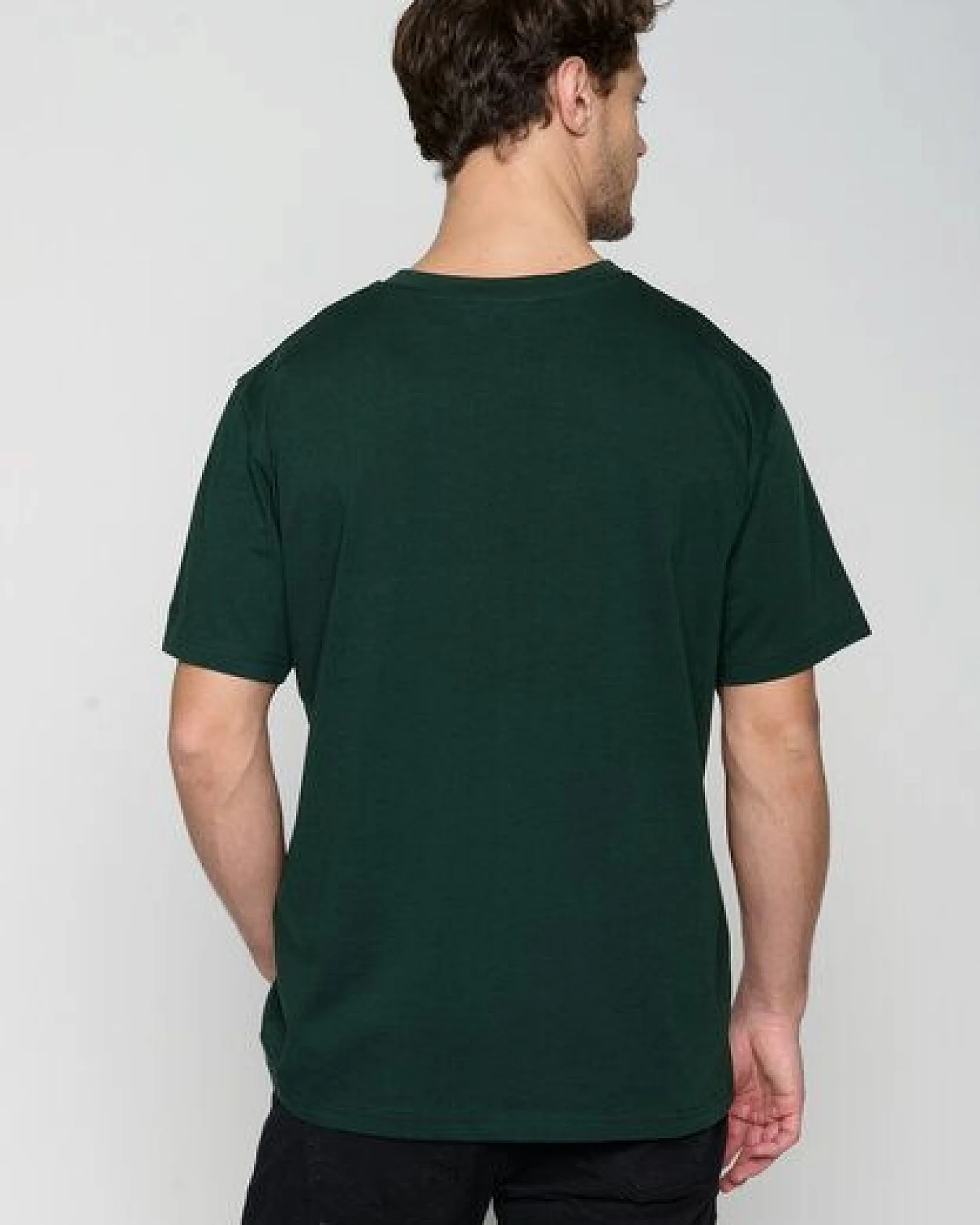 GREENBOMB Basic Fusion - Lässiges Oversize-T-Shirt aus Bio-Baumwolle / GOTS / Fair & Vegan – Ansicht 3