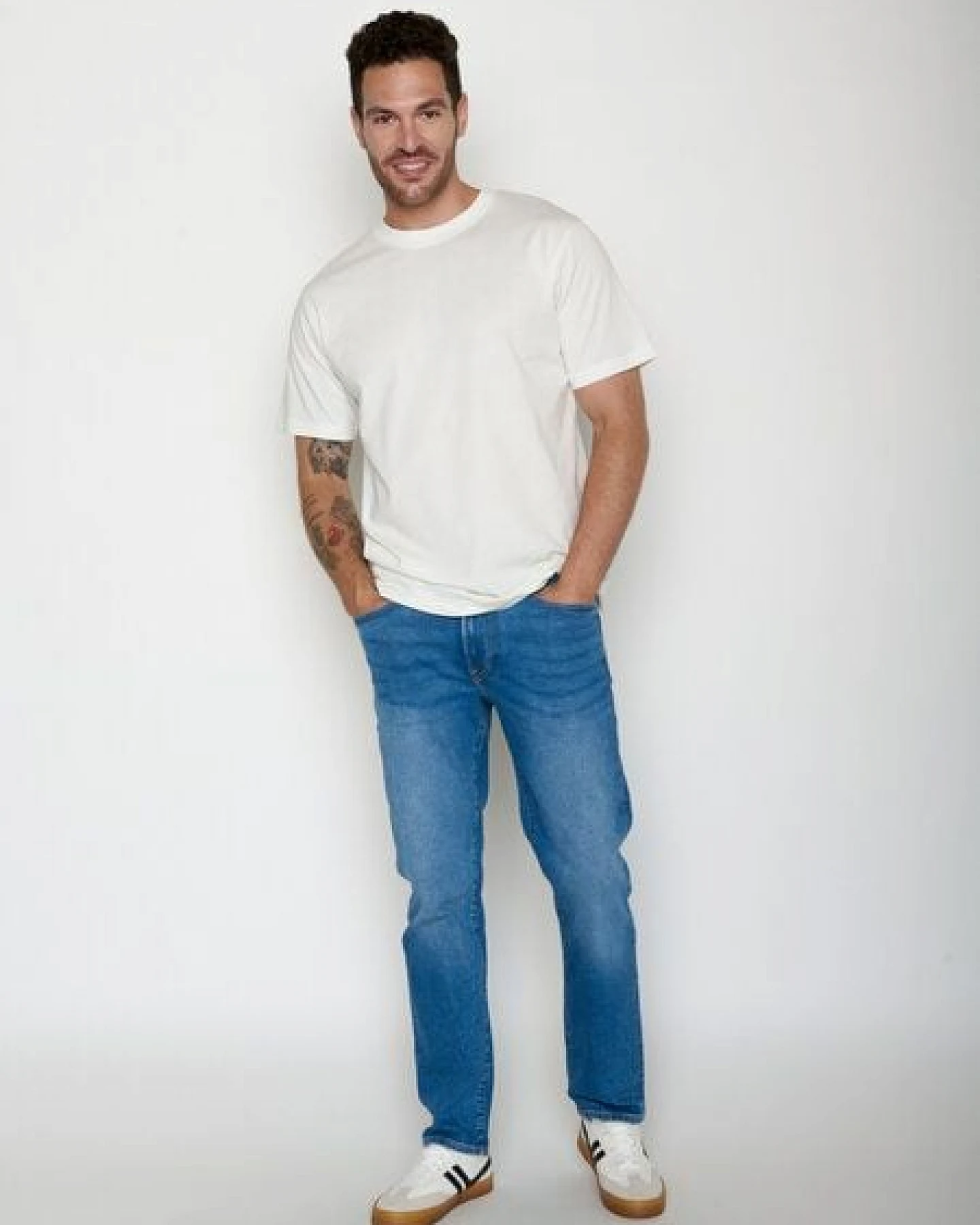 GREENBOMB Basic Fusion - Lässiges Oversize-T-Shirt aus Bio-Baumwolle / GOTS / Fair & Vegan – Ansicht 3