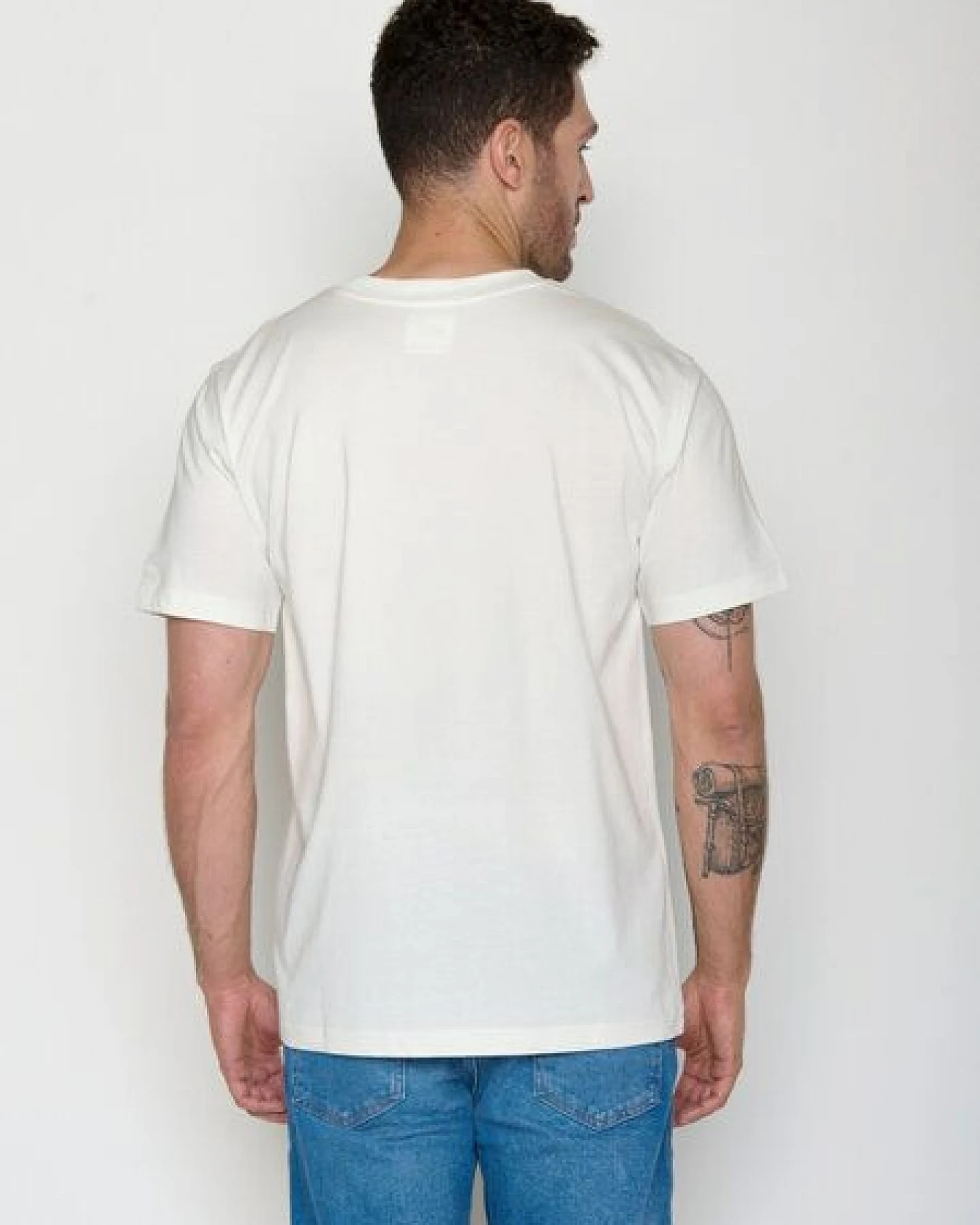 GREENBOMB Basic Fusion - Lässiges Oversize-T-Shirt aus Bio-Baumwolle / GOTS / Fair & Vegan – Ansicht 4