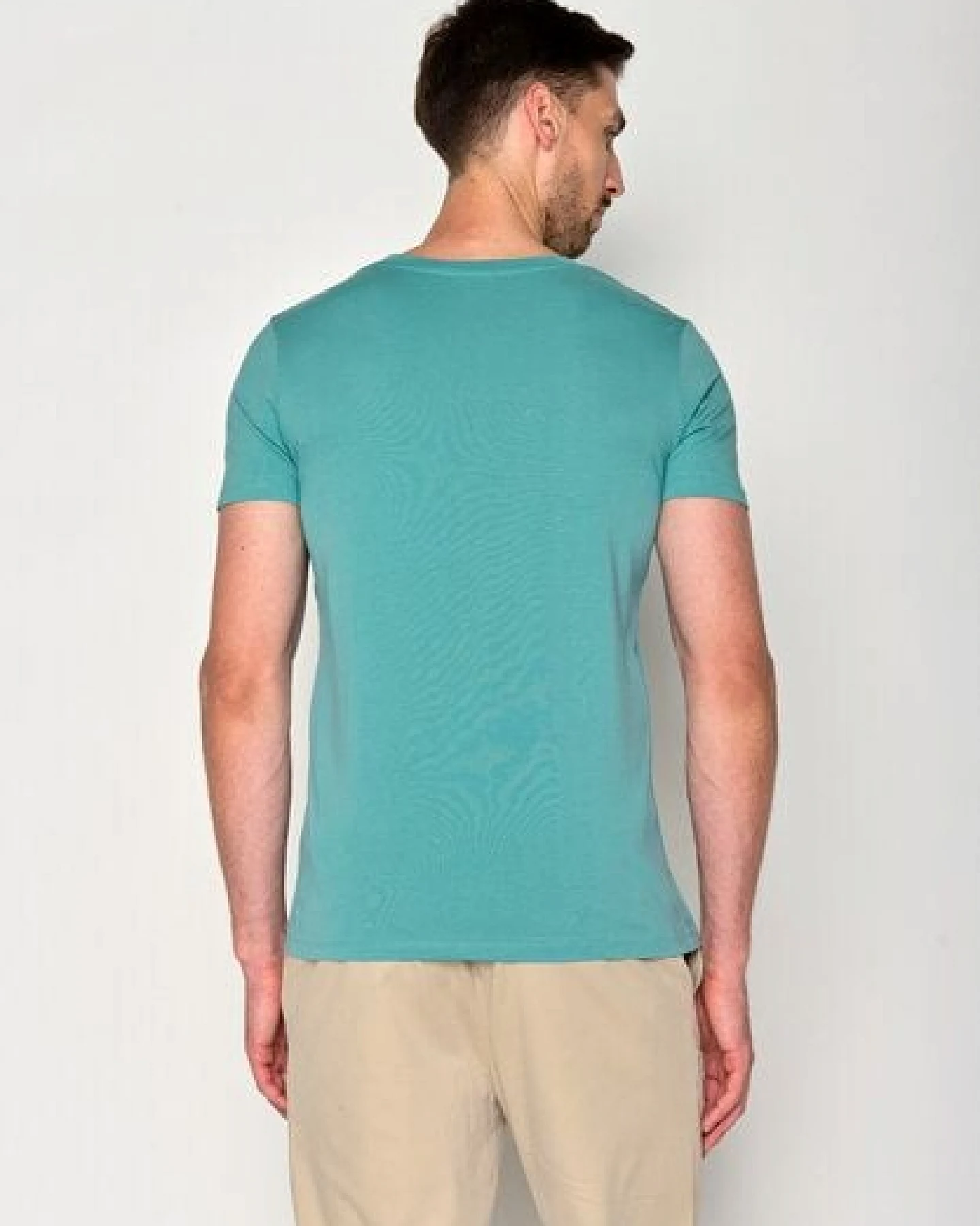 GREENBOMB Animal Beach Bear Guide - Sportliches T-Shirt aus Bio-Baumwolle / hochwertiger Print / GOTS / Fair & Vegan – Ansicht 4