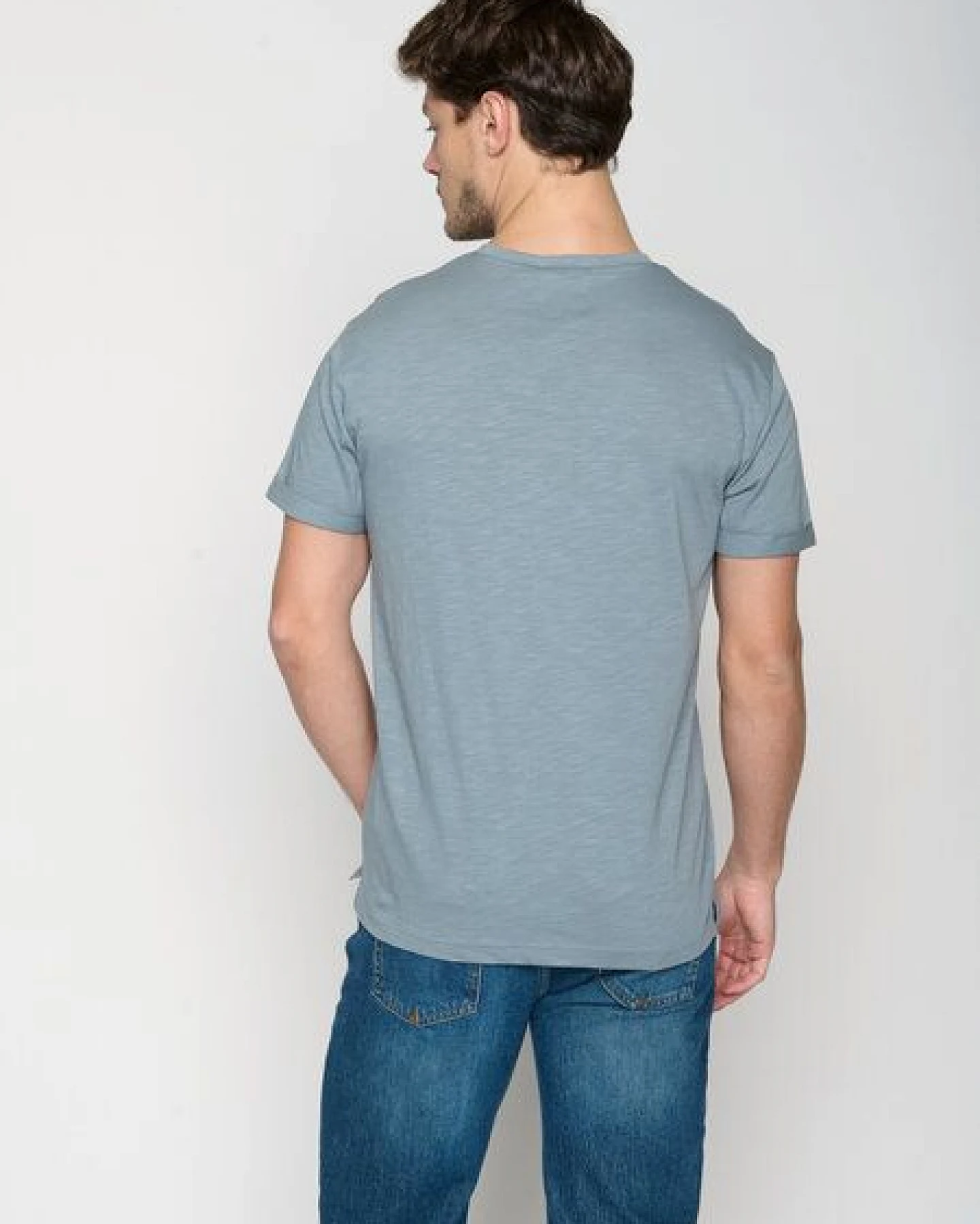 GREENBOMB Nature Cliffsail Roll - Lässiges T-Shirt aus Bio-Baumwoll Mix / hochwertiger Print / GOTS / Fair & Vegan – Ansicht 4