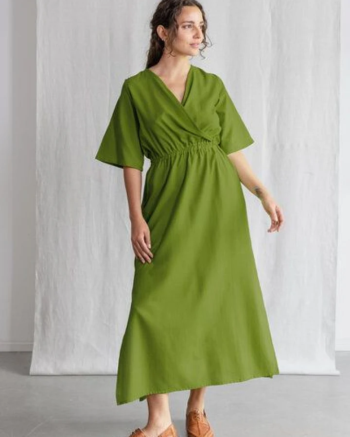 Jyoti - Fair Works Bio-Baumwoll Kleid Vaasi