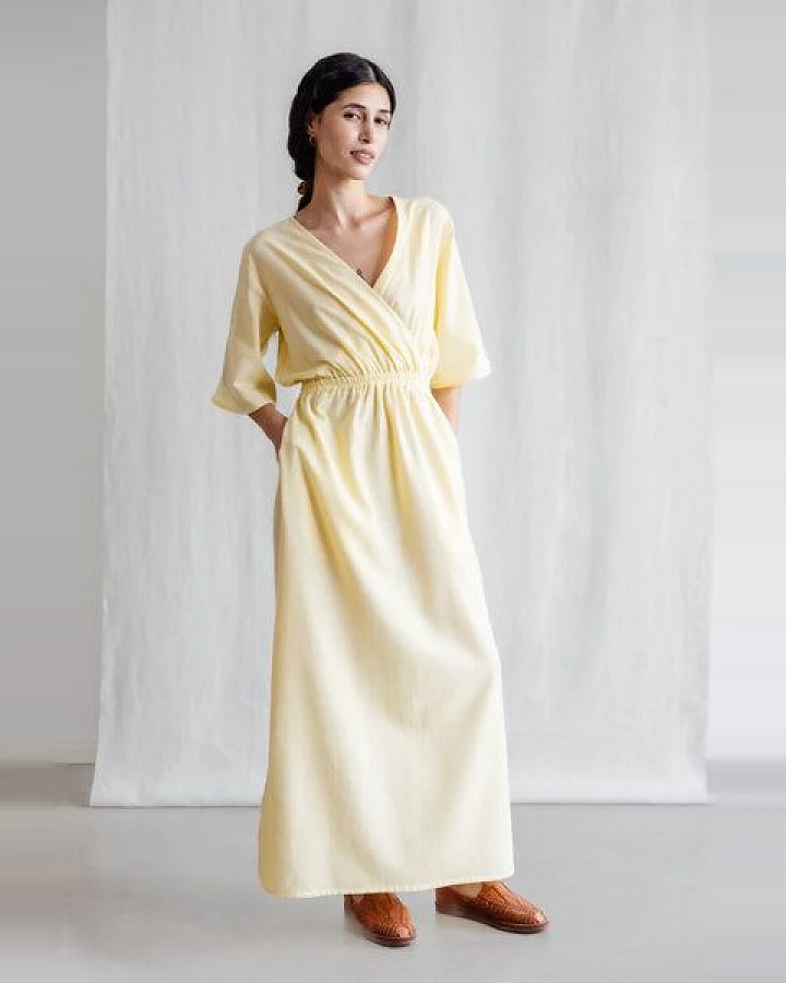 Jyoti - Fair Works Bio-Baumwoll Kleid Vaasi