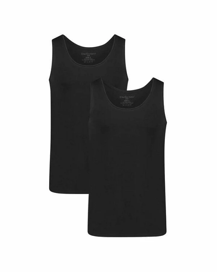 Bamboo Basics Unterhemd STEF aus Bambusviskose / Biobaumwolle (2er Pack)