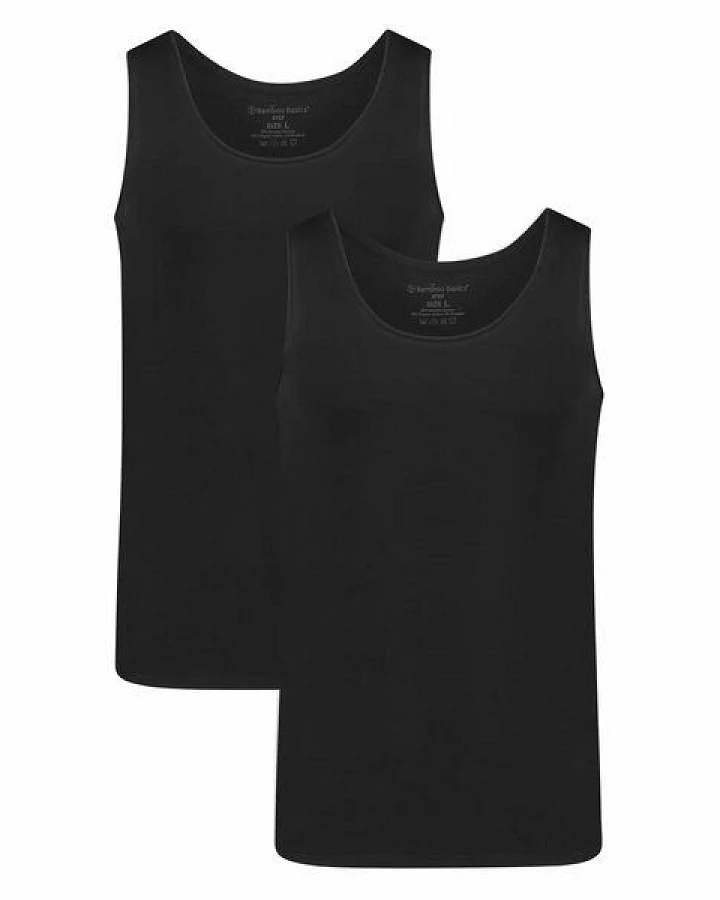 Bamboo Basics Unterhemd STEF aus Bambusviskose / Biobaumwolle (2er Pack)