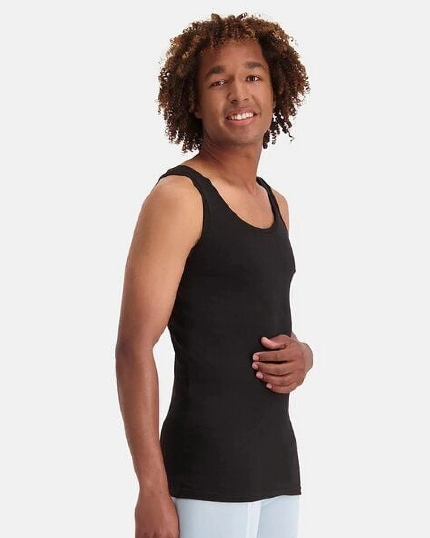 Bamboo Basics Unterhemd STEF aus Bambusviskose / Biobaumwolle (2er Pack) – Ansicht 3