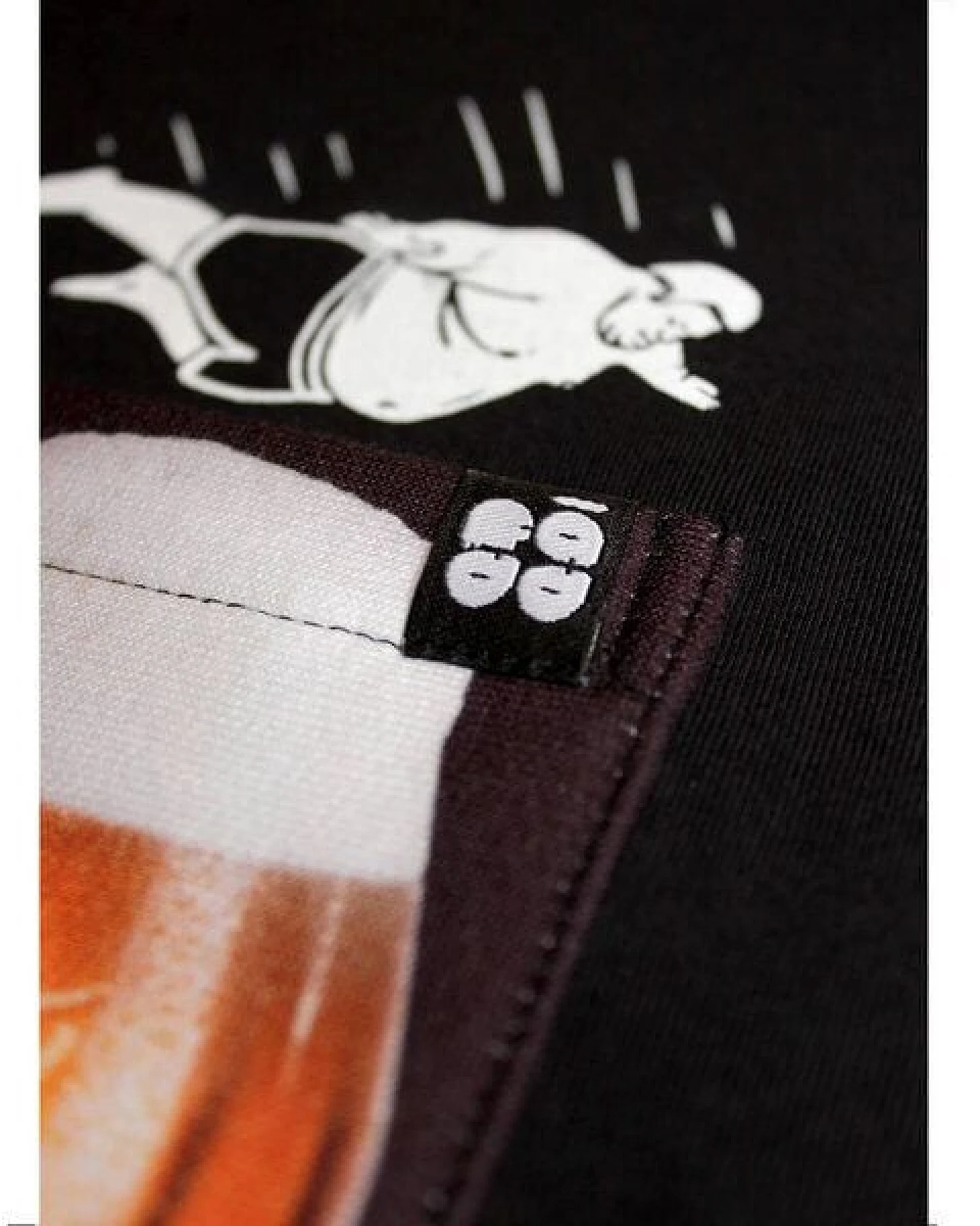 Herren T-Shirt Rundhals aus Bio-Baumwolle "Bier BT" Schwarz von Fädd – Ansicht 4