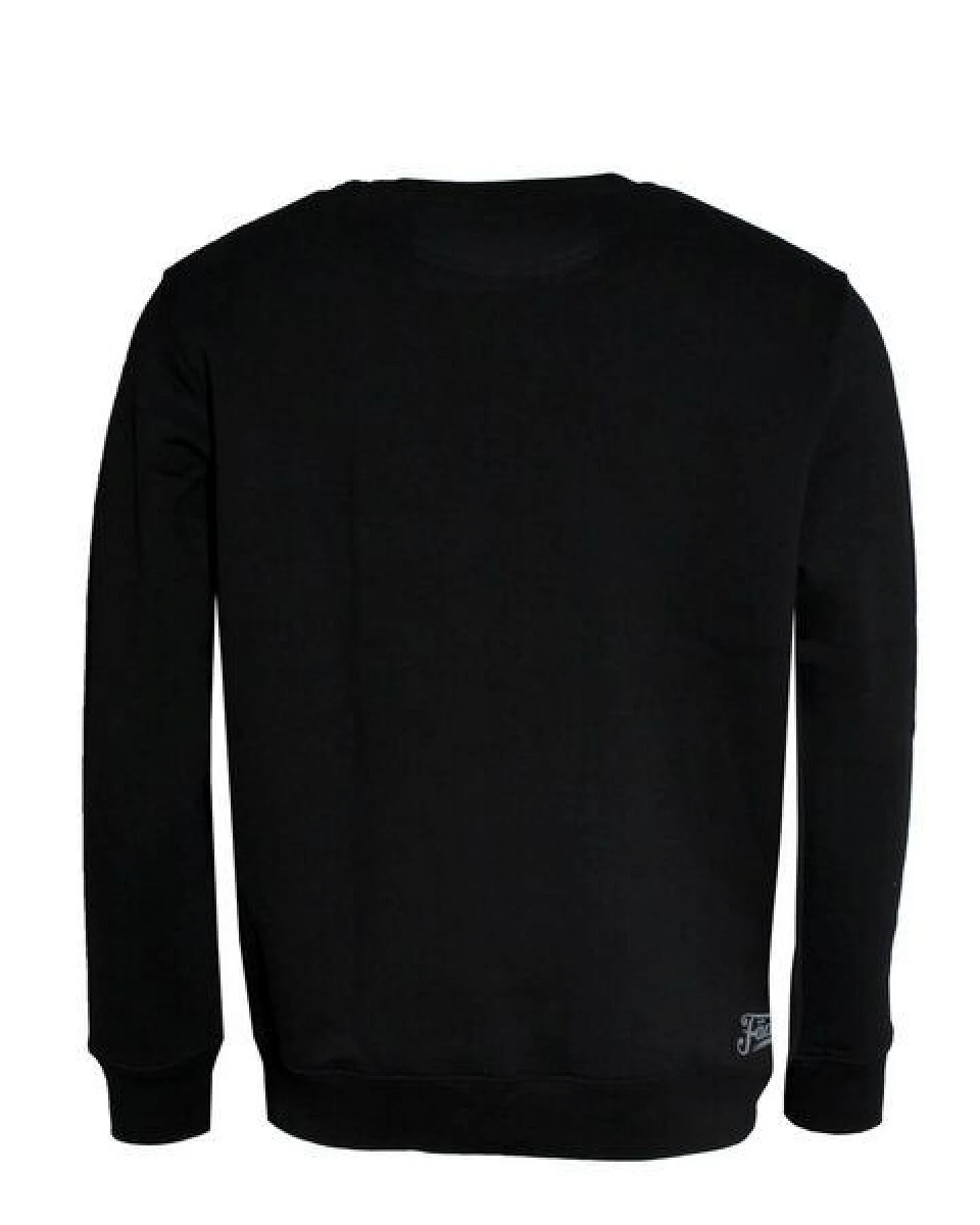 FÄDD Herren Sweatshirt Pullover aus Bio-Baumwolle "Hipster Haps" Schwarz – Ansicht 3