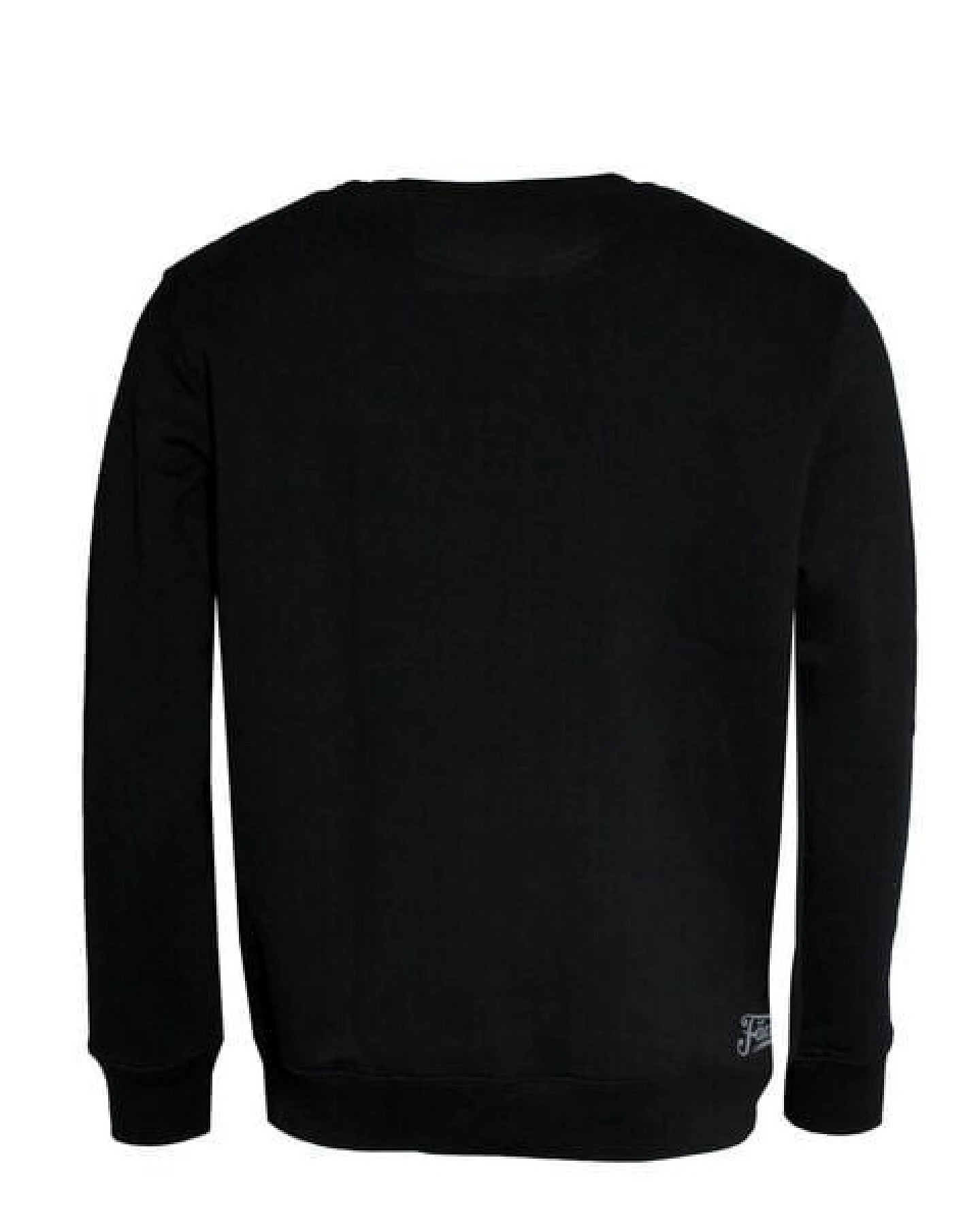 FÄDD Herren Sweatshirt Pullover aus Bio-Baumwolle "Hipster Haps" Schwarz – Ansicht 3