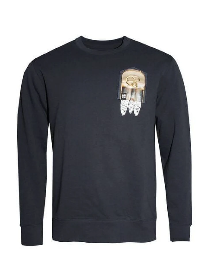 FÄDD Herren Sweatshirt Pullover aus Bio-Baumwolle "Sprodden BT" Grau
