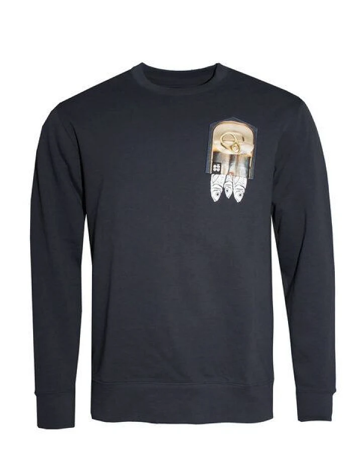 FÄDD Herren Sweatshirt Pullover aus Bio-Baumwolle "Sprodden BT" Grau