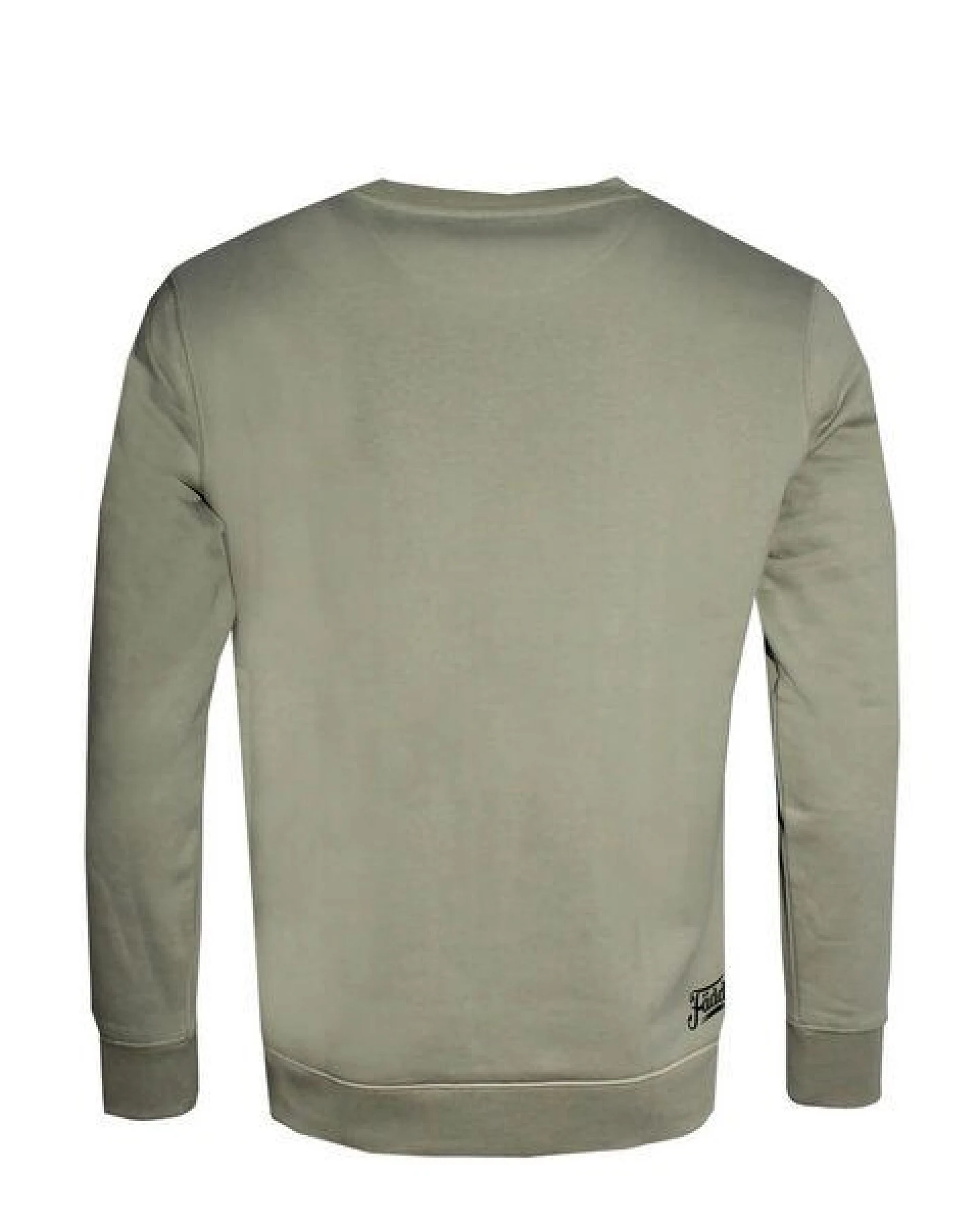 Herren Sweatshirt Pullover aus Bio-Baumwolle "Möwn BT" Grün von Fädd – Ansicht 3