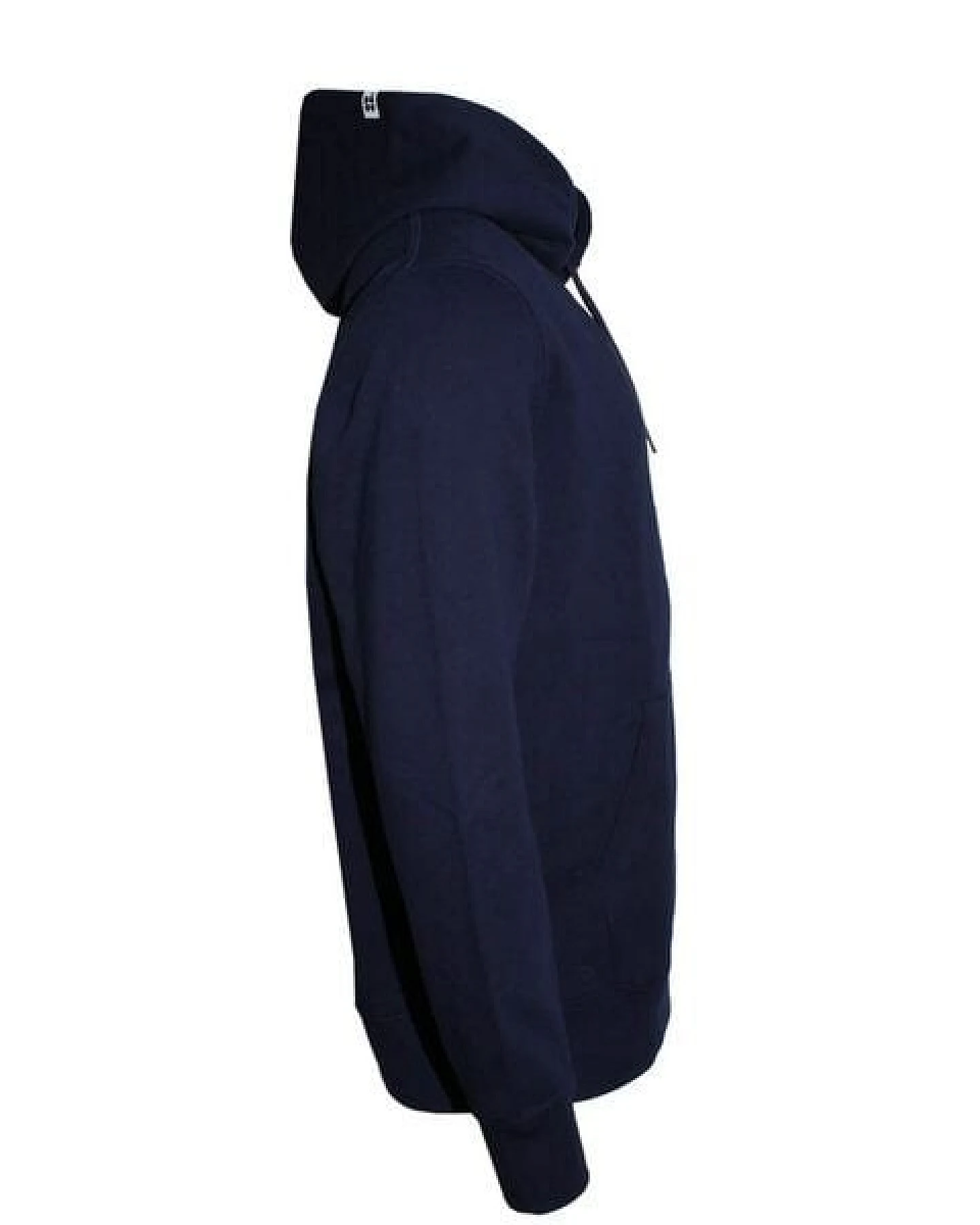 FÄDD Herren Sweatshirt Hoodie Bio-Baumwolle "Hipster Hans" Navy Blau – Ansicht 4