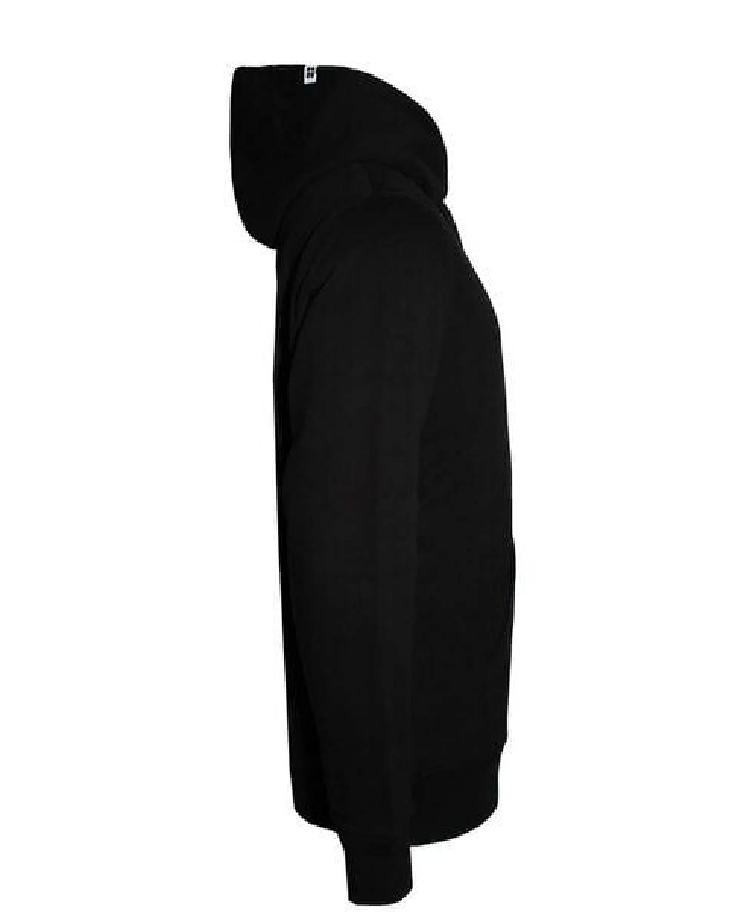 FÄDD Herren Sweatshirt Hoodie Bio-Baumwolle "Fläsch Hipster Hans" Schwarz – Ansicht 4