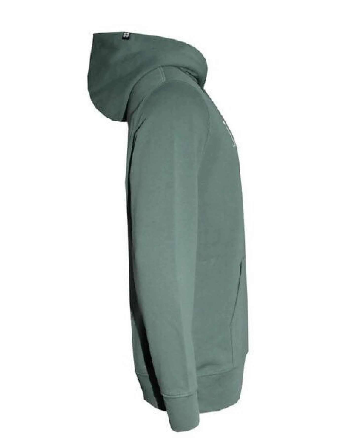 FÄDD Herren Sweatshirt Hoodie aus Bio-Baumwolle "Vollpfosten" Grün – Ansicht 4