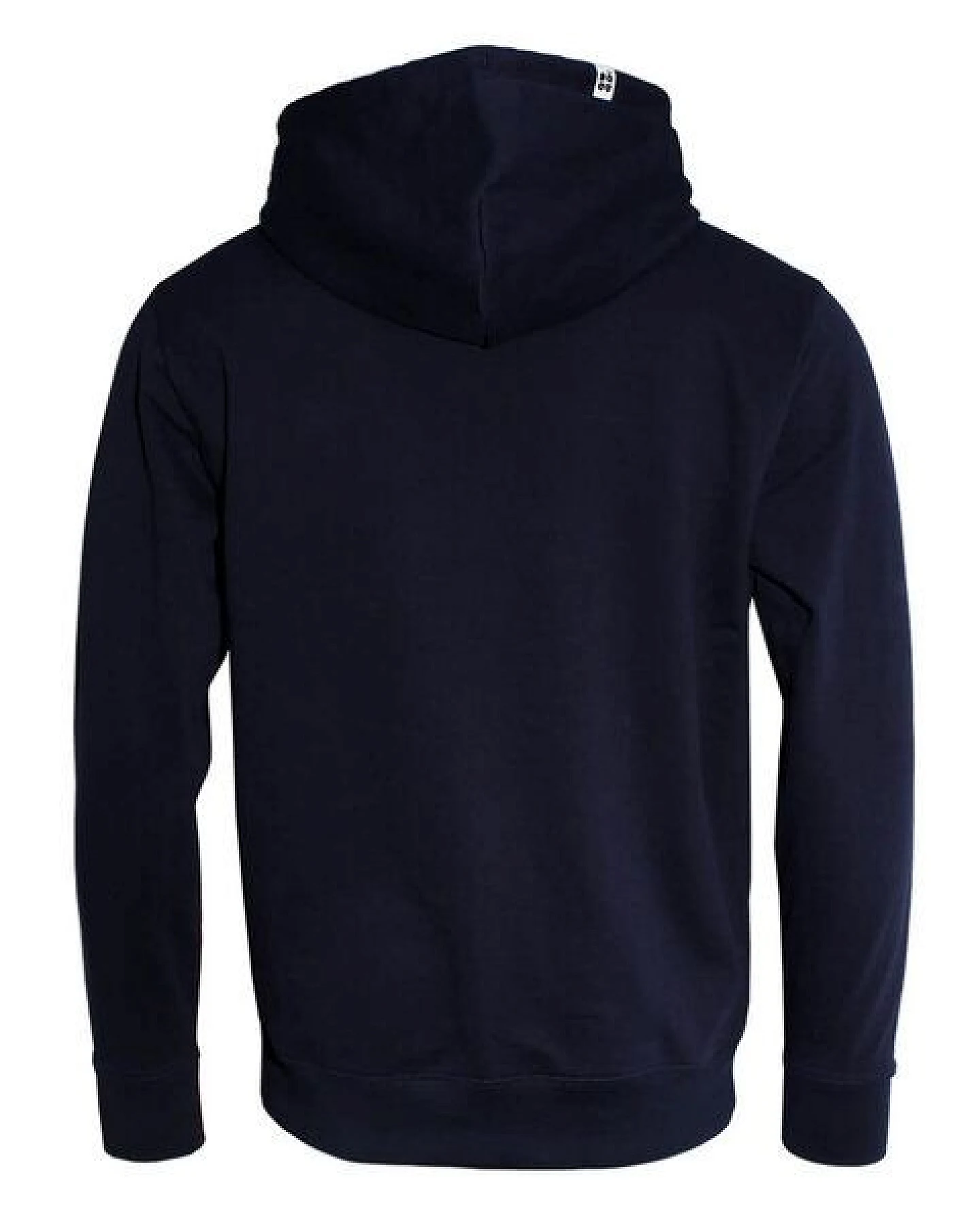 FÄDD Herren Sweatjacke Bio-Baumwolle "Meins PäP Print änd Pätsch" Navy Blau – Ansicht 3