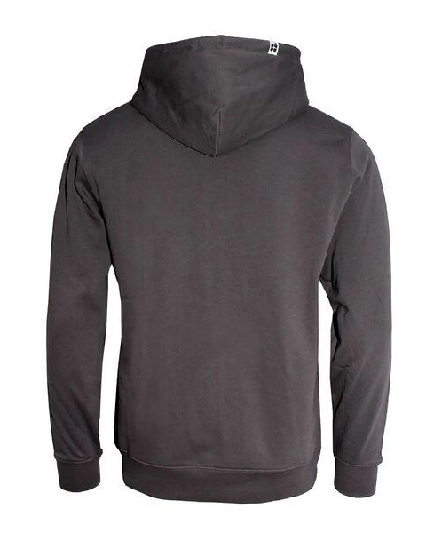 FÄDD Herren Sweatjacke Bio-Baumwolle "Kräbbs PäP Print änd Pätsch" Grau – Ansicht 3