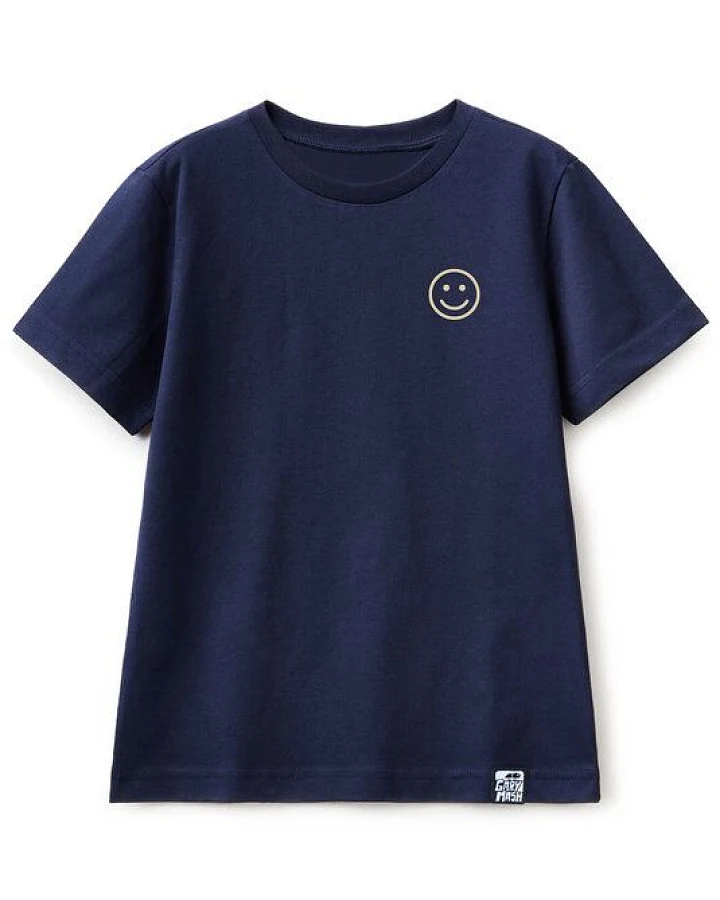 GARY MASH Kinder T-Shirt Smiley aus Bio-Baumwolle
