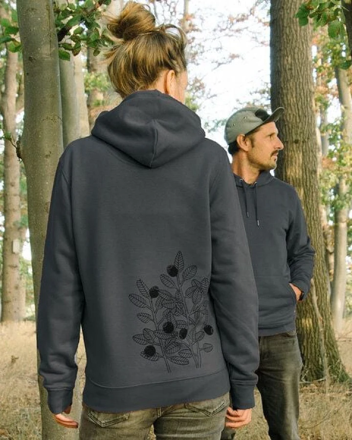 Cmig Unisex Hoodie Blaubeere für Damen & Herren
