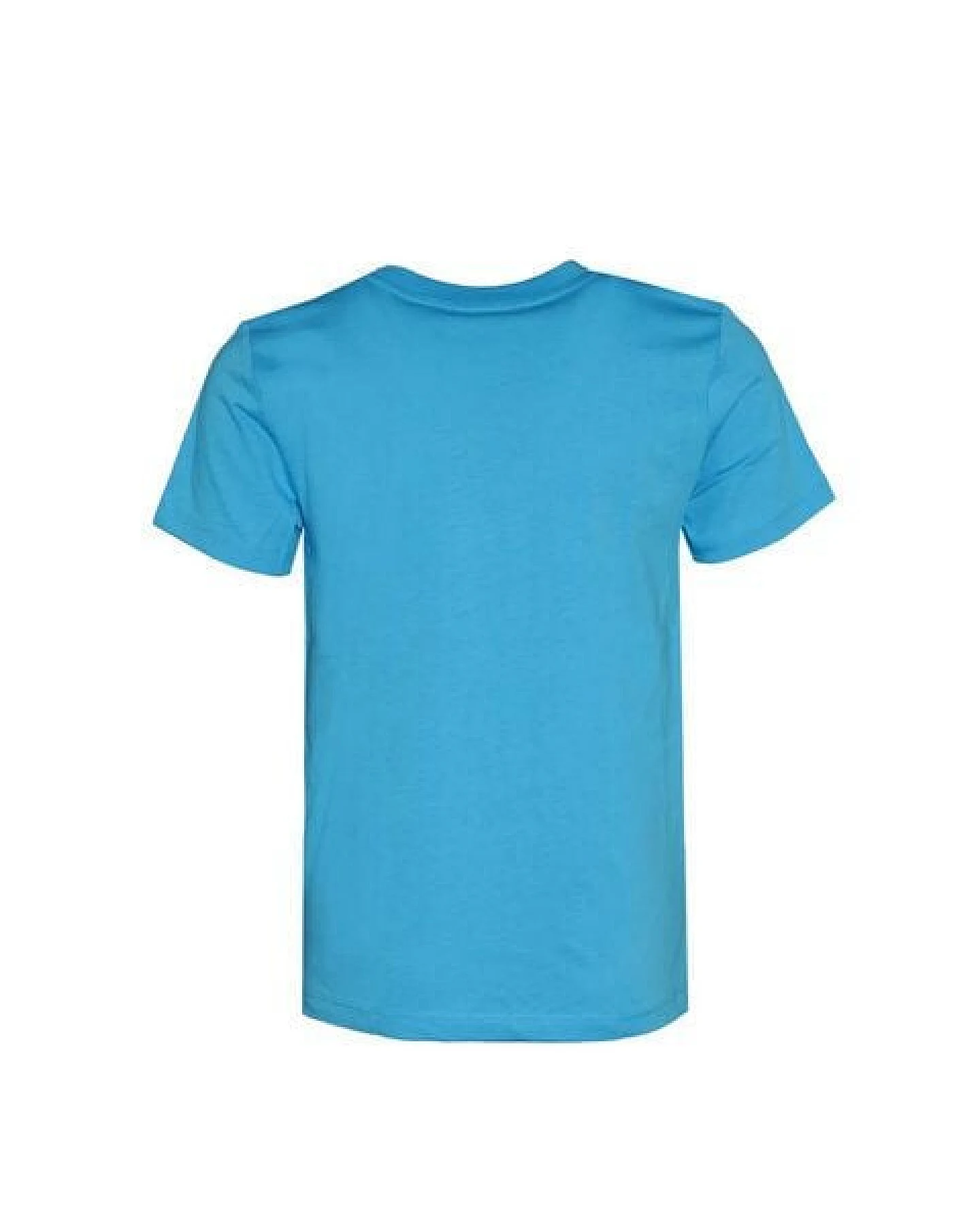 FÄDD Kinder T-Shirt Rundhals aus Bio-Baumwolle "Neon Hippster Hans" Blau – Ansicht 3