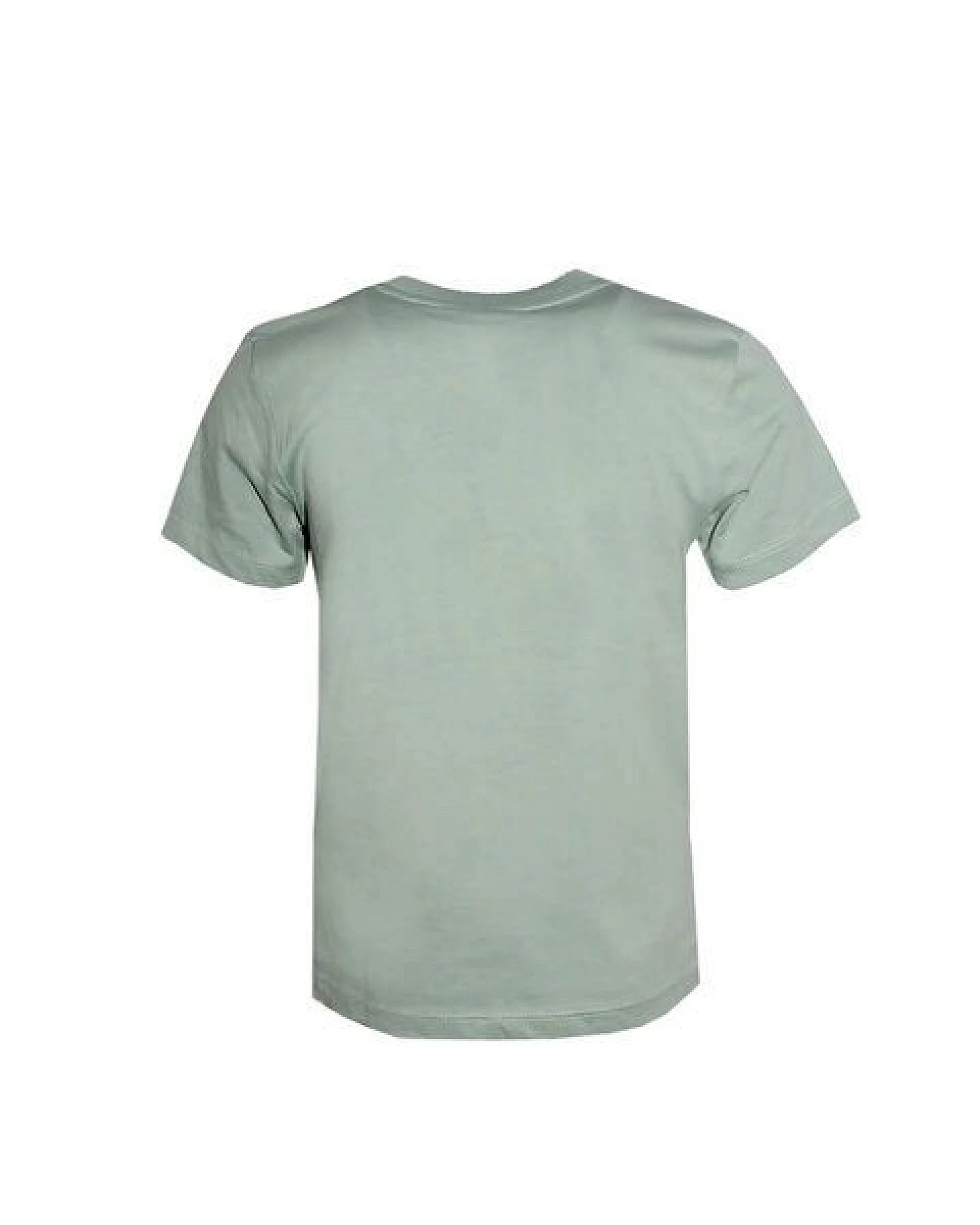 Kinder T-Shirt Rundhals Bio-Baumwolle "der weiße V (Kidz)" Grün Fädd – Ansicht 3