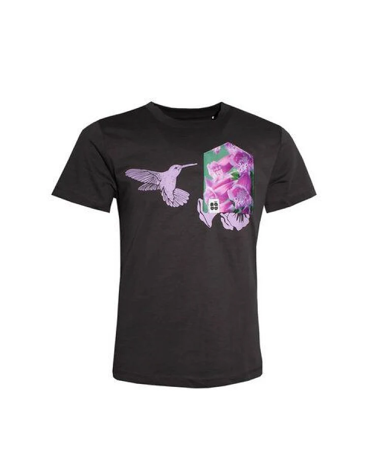Kinder T-Shirt Rundhals Bio-Baumwolle "Kollidee BT (Kidz)" Grau Fädd