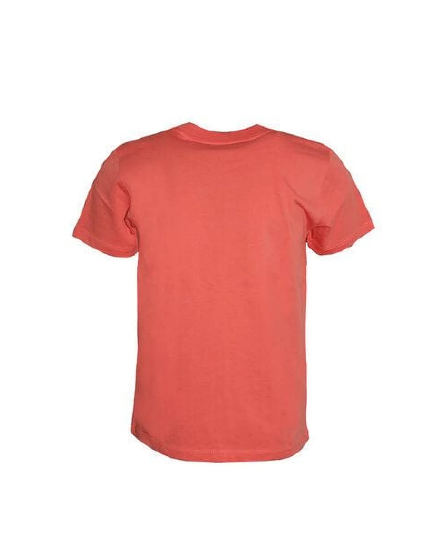 Kinder T-Shirt Rundhals Bio-Baumwolle "Vollpfosten (Kidz)" Orange Fädd – Ansicht 3