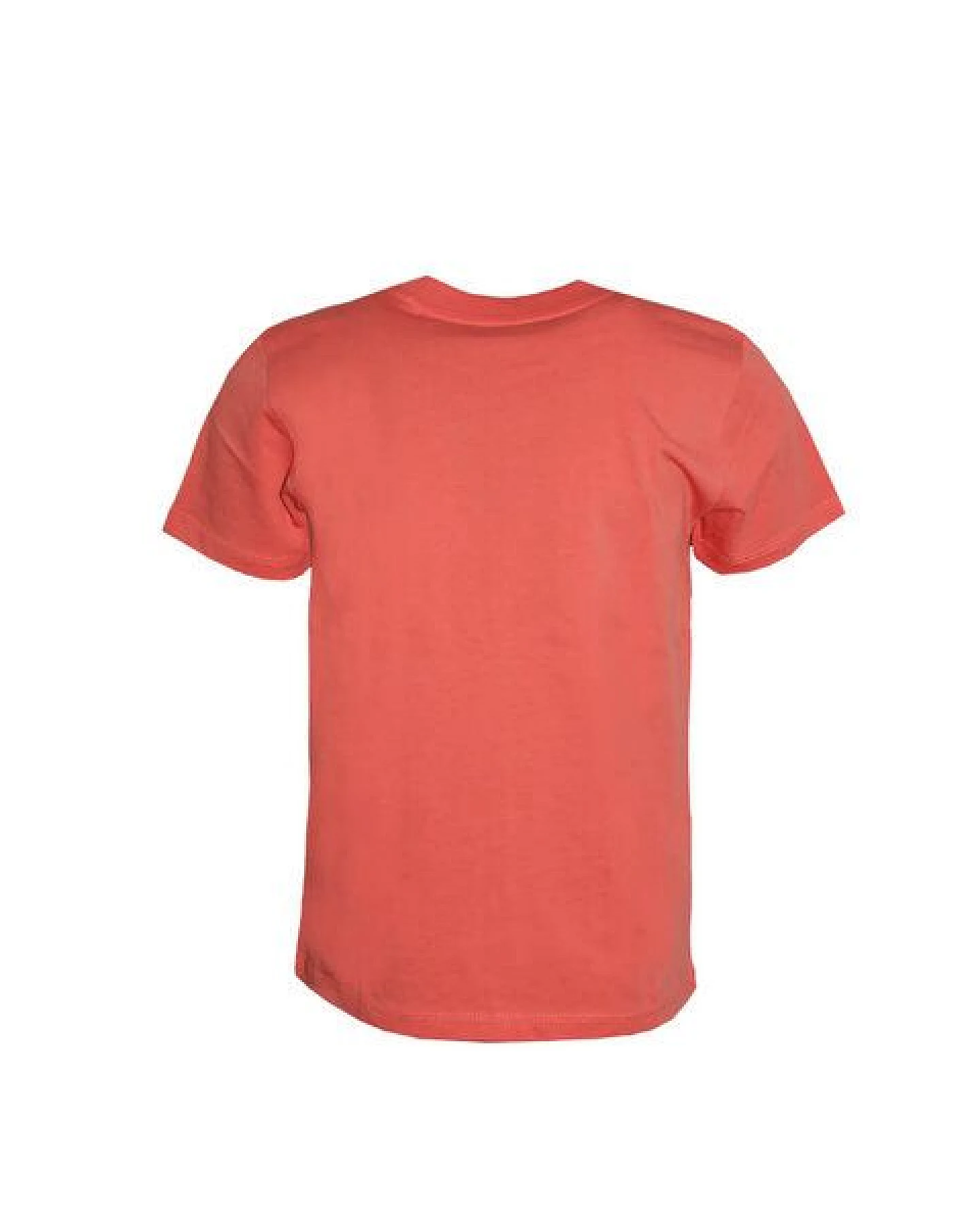 Kinder T-Shirt Rundhals Bio-Baumwolle "Vollpfosten (Kidz)" Orange Fädd – Ansicht 3