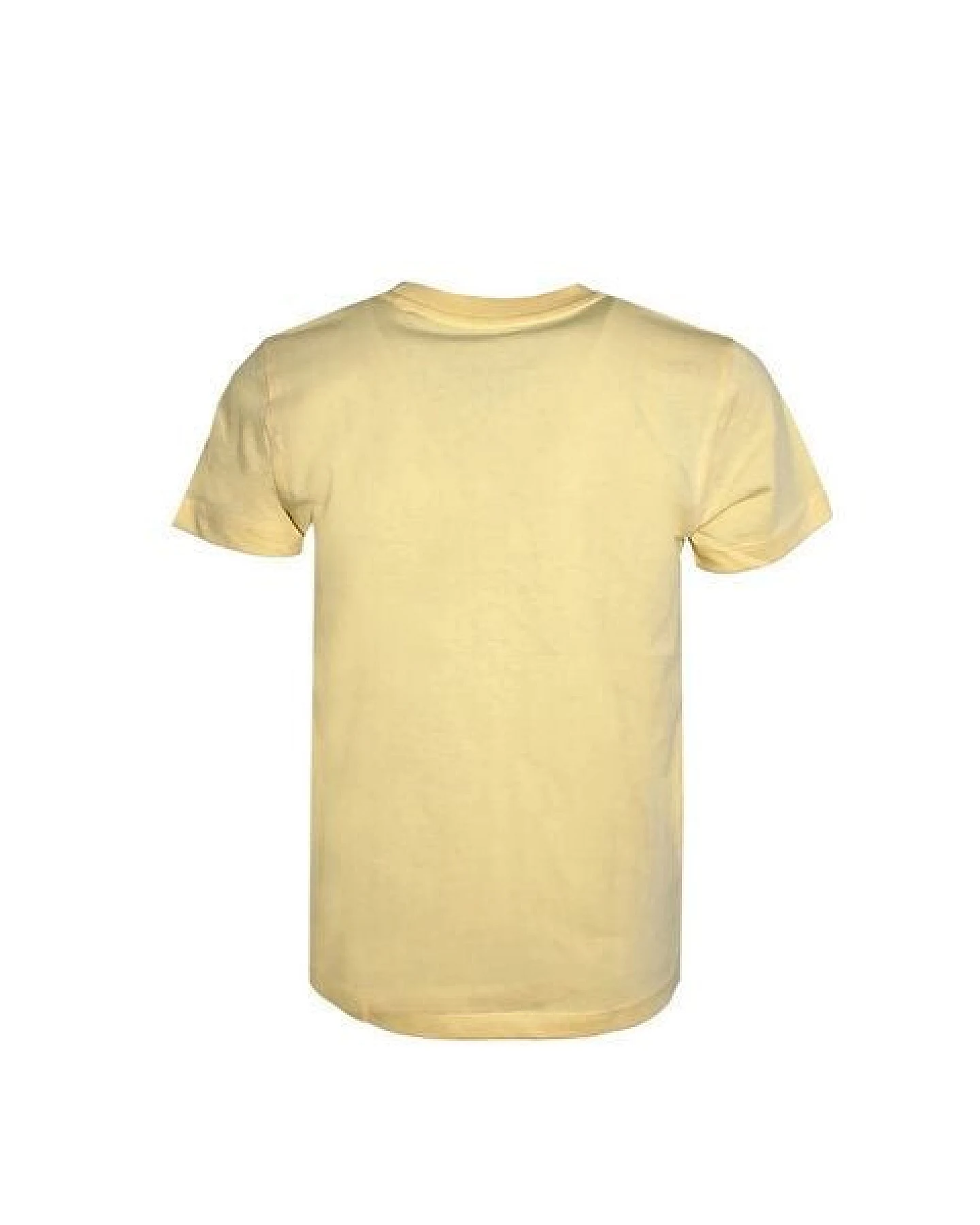 Kinder T-Shirt Rundhals Bio-Baumwolle "Fischgedöns (Kidz)" Gelb Fädd – Ansicht 3