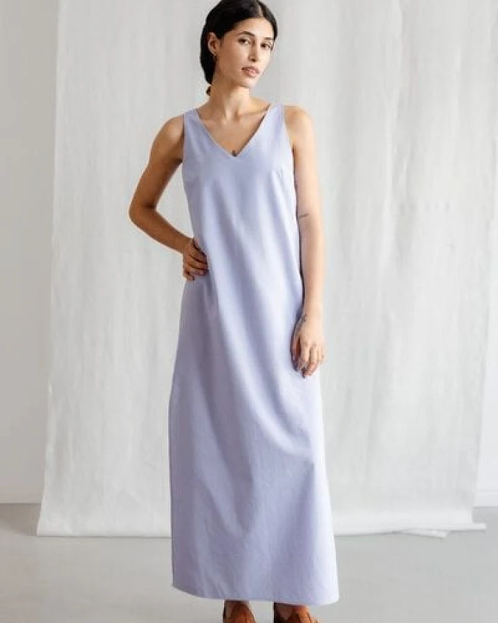 Jyoti - Fair Works Bio-Baumwoll Midikleid Arohi