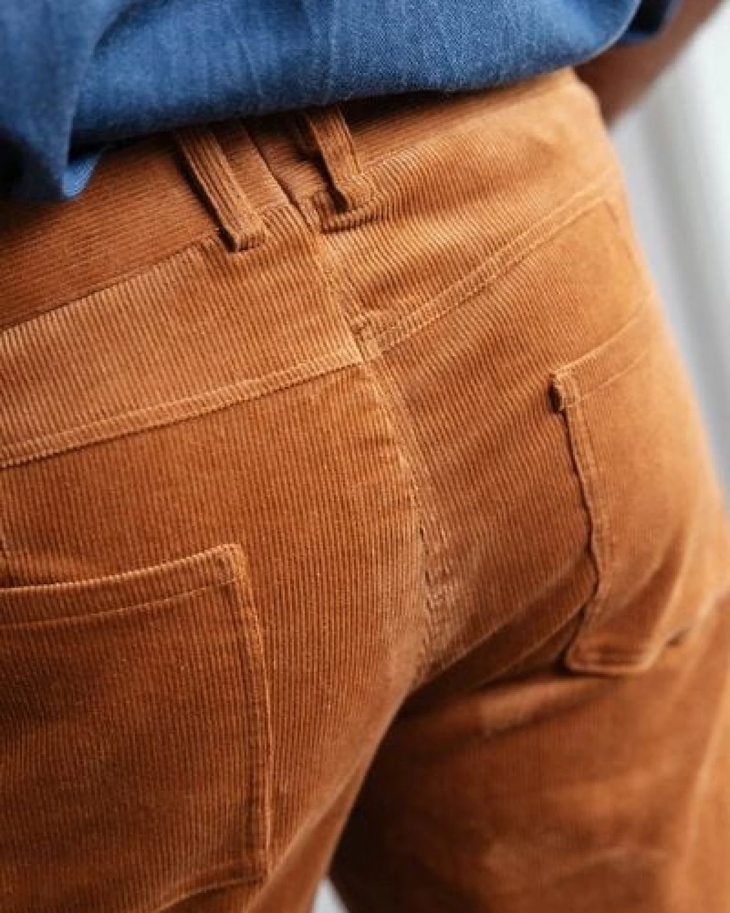 Jyoti - Fair Works Bio-Baumwollcord Shorts Gauri – Ansicht 4