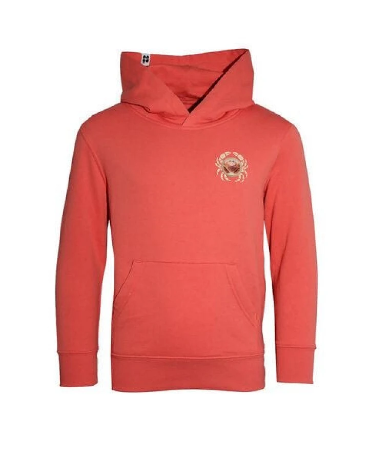 FÄDD Kinder Unisex Hoodie aus Bio-Baumwolle "Kräbbs PäP (Kidz)" Orange