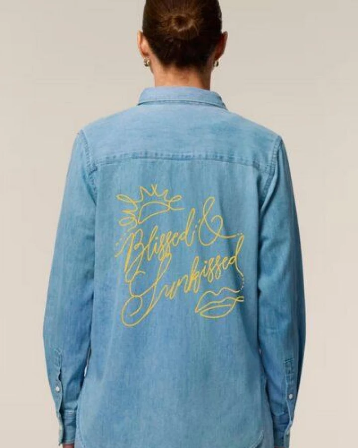 Zeachild Blissed & Sunkissed Jeanshemd Bio