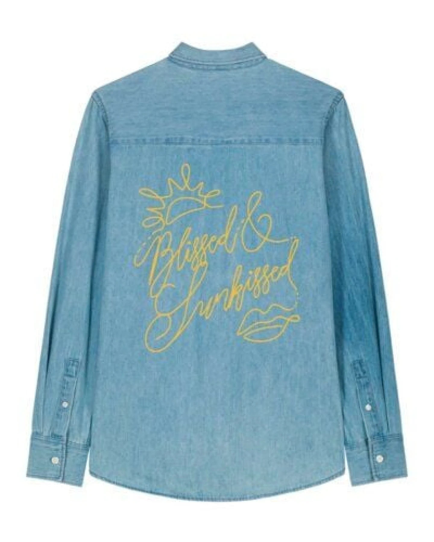 Zeachild Blissed & Sunkissed Jeanshemd Bio – Ansicht 3
