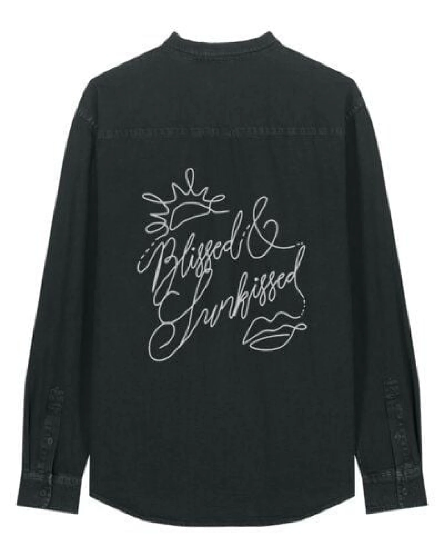 Zeachild Blissed & Sunkissed Hemd Vintage Schwarz Bio – Ansicht 3