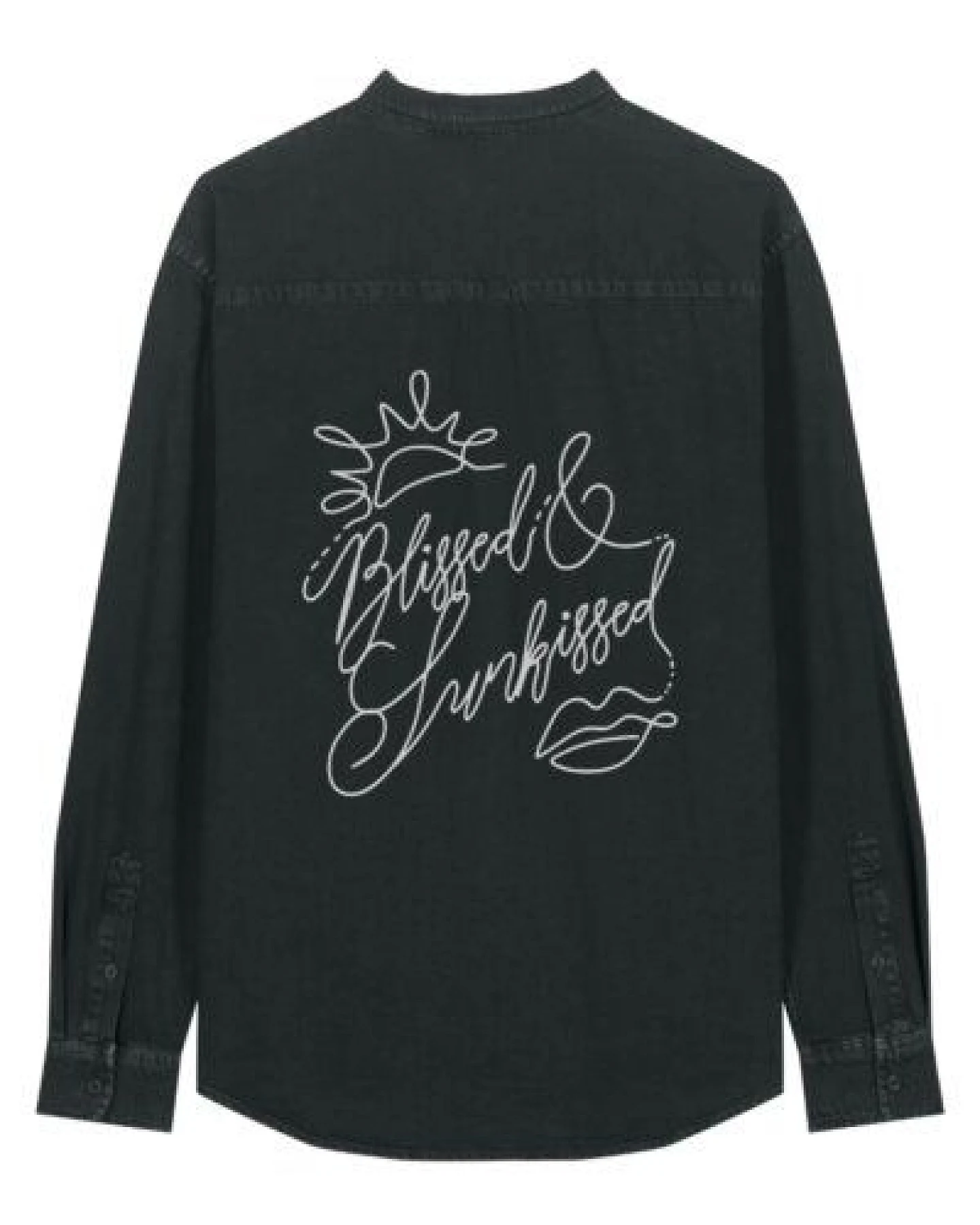 Zeachild Blissed & Sunkissed Hemd Vintage Schwarz Bio – Ansicht 3