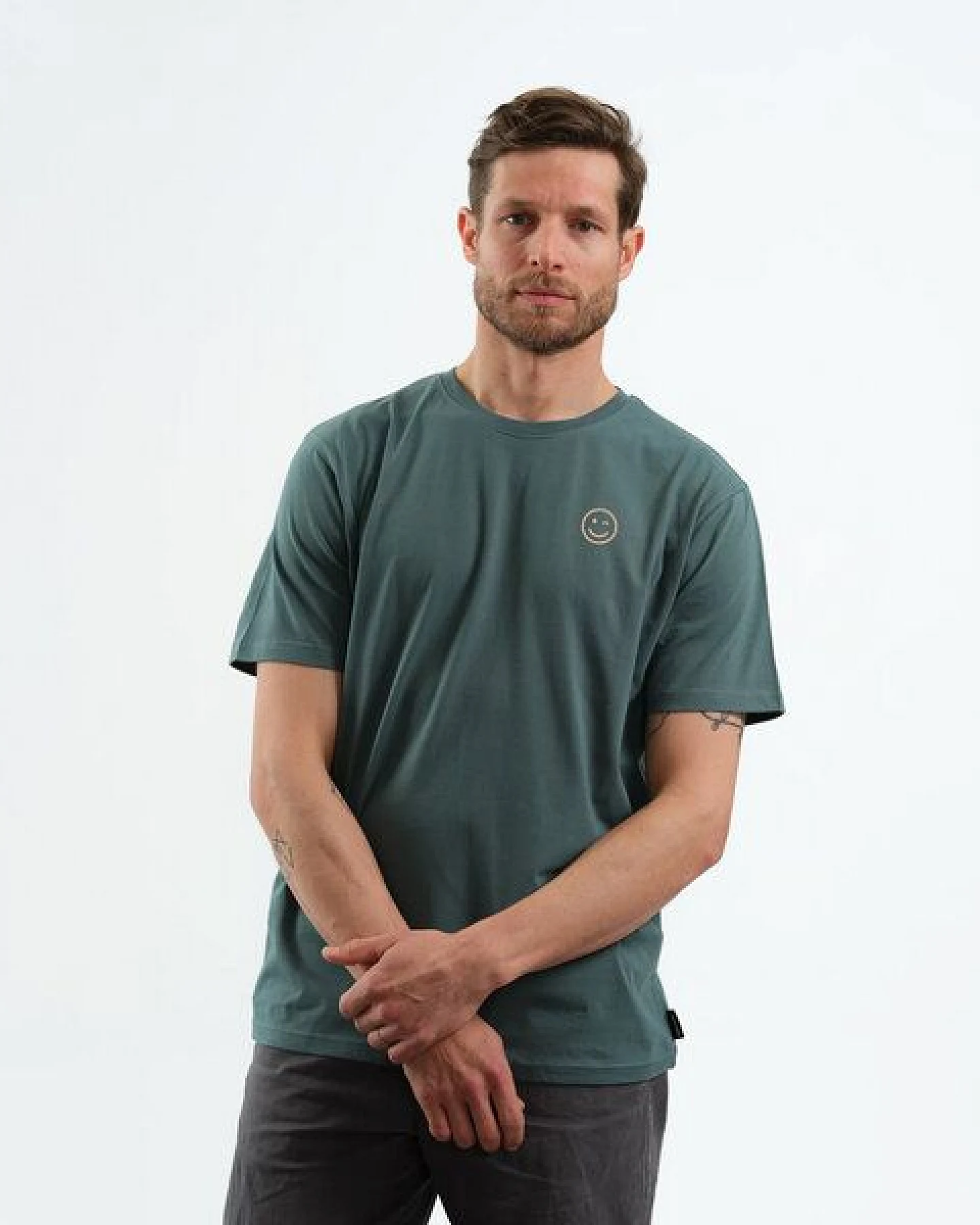 GARY MASH Shirt Zwinker-Smiley aus Biobaumwolle – Ansicht 3