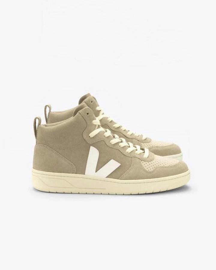 Veja Hight-Top Herren Sneaker V-15 SUEDE DUNE PIERRE