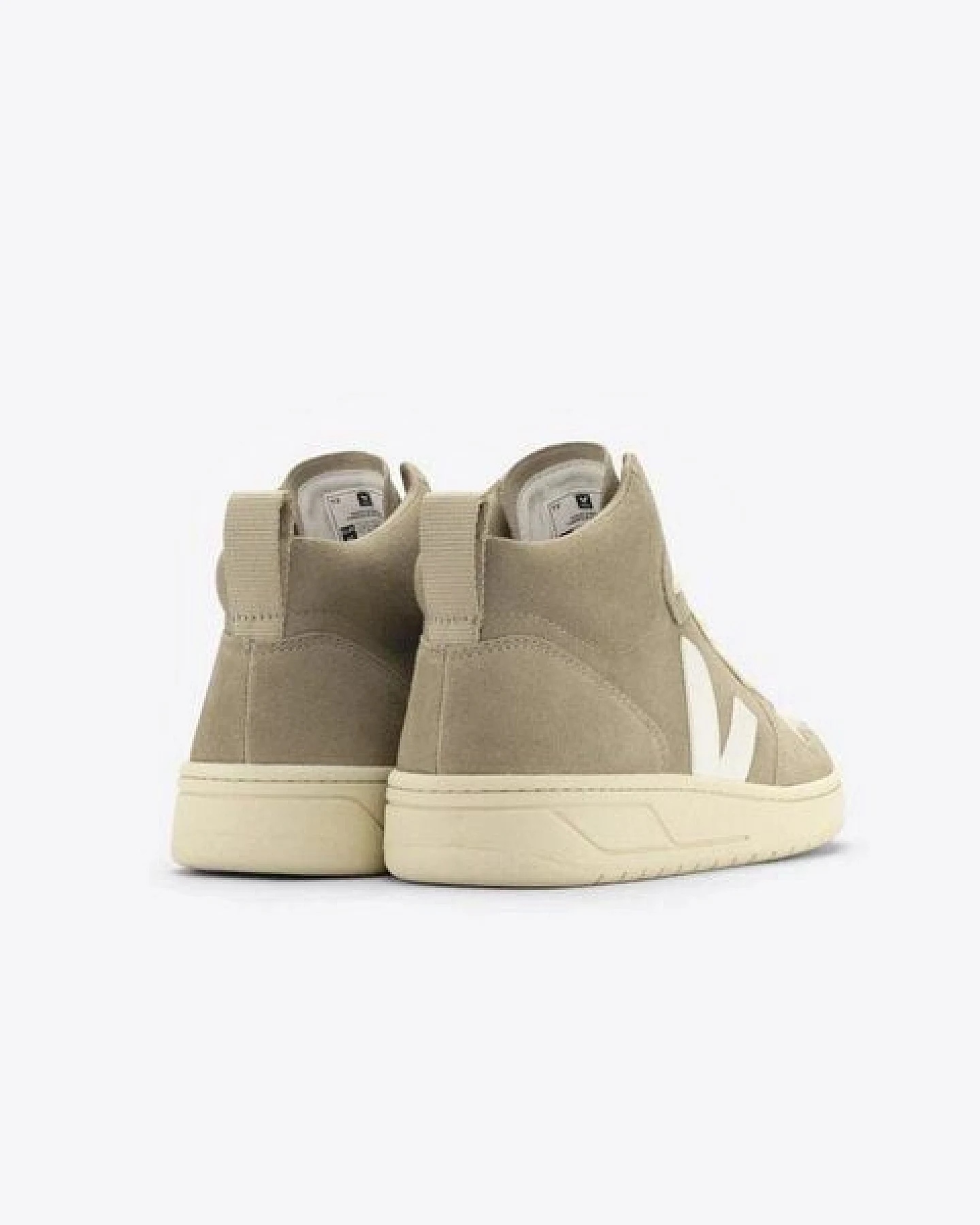 Veja Hight-Top Herren Sneaker V-15 SUEDE DUNE PIERRE – Ansicht 4