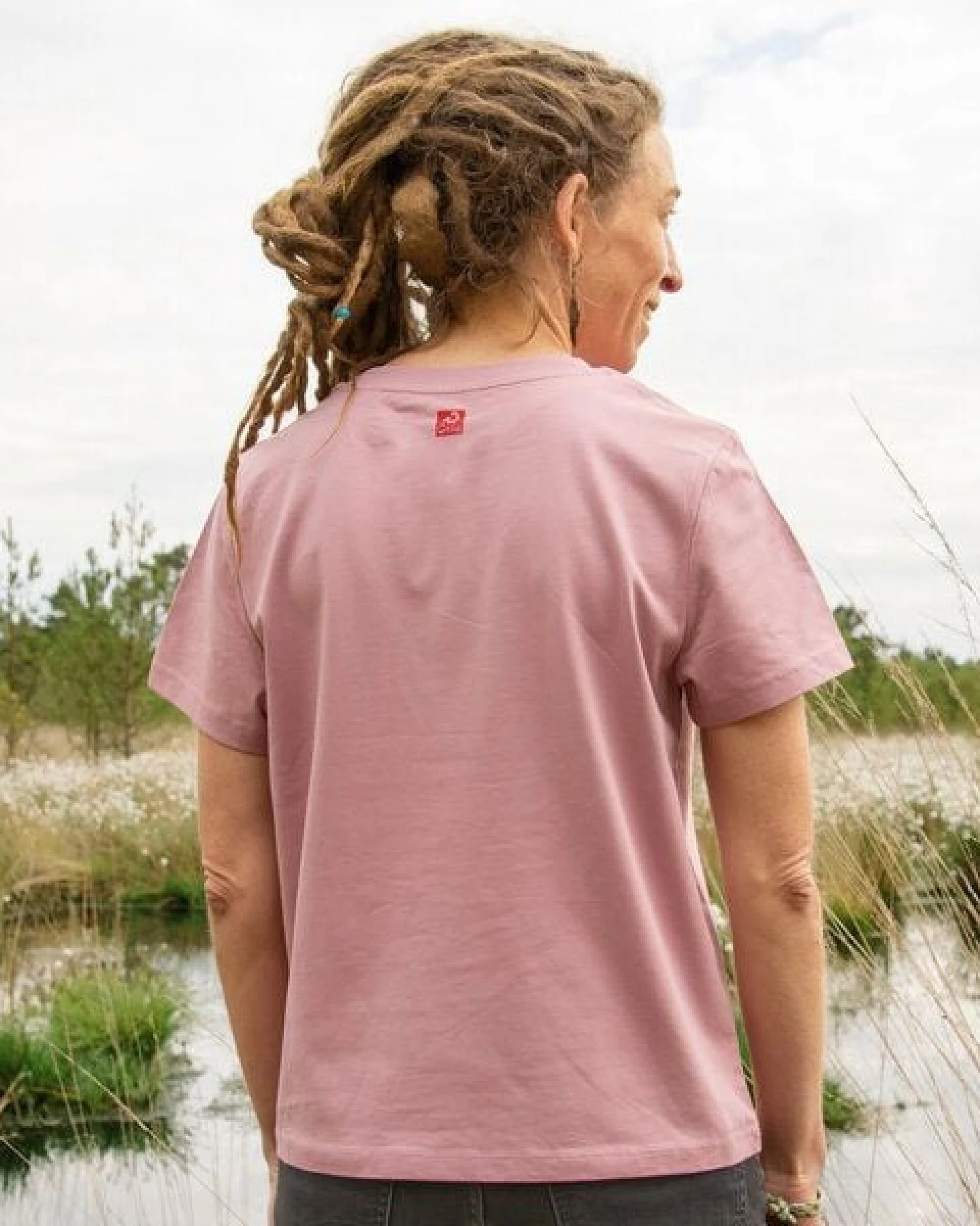Cmig Damen T-Shirt Erdbeere in lilac dream – Ansicht 4