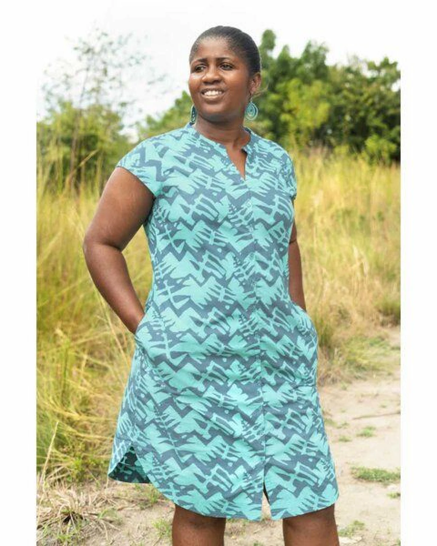 Global Mamas Bio Hemdkleid - HARBOR - Radiance – Ansicht 2