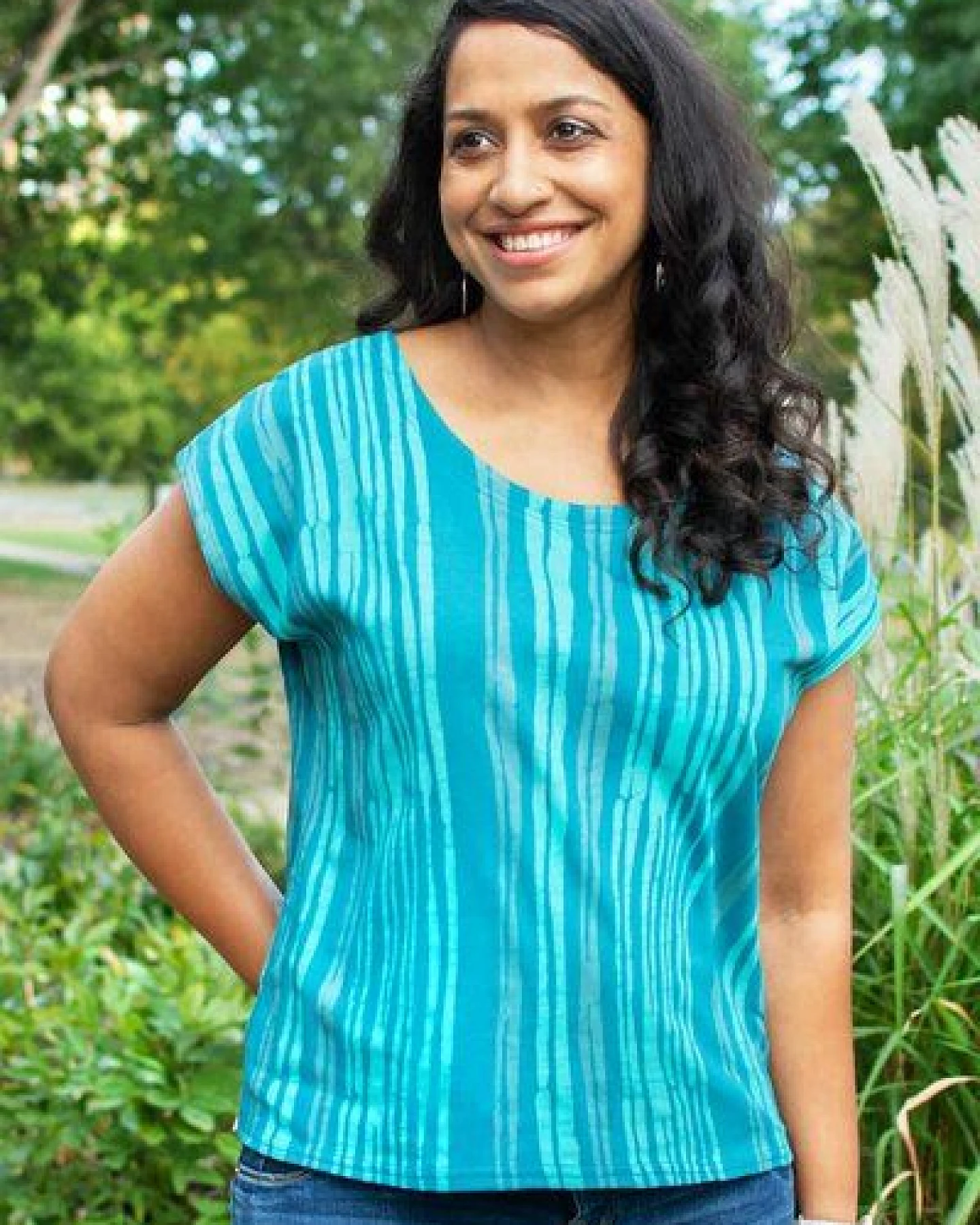Global Mamas Bio Jersey Shirt - MESA - Radiance – Ansicht 2