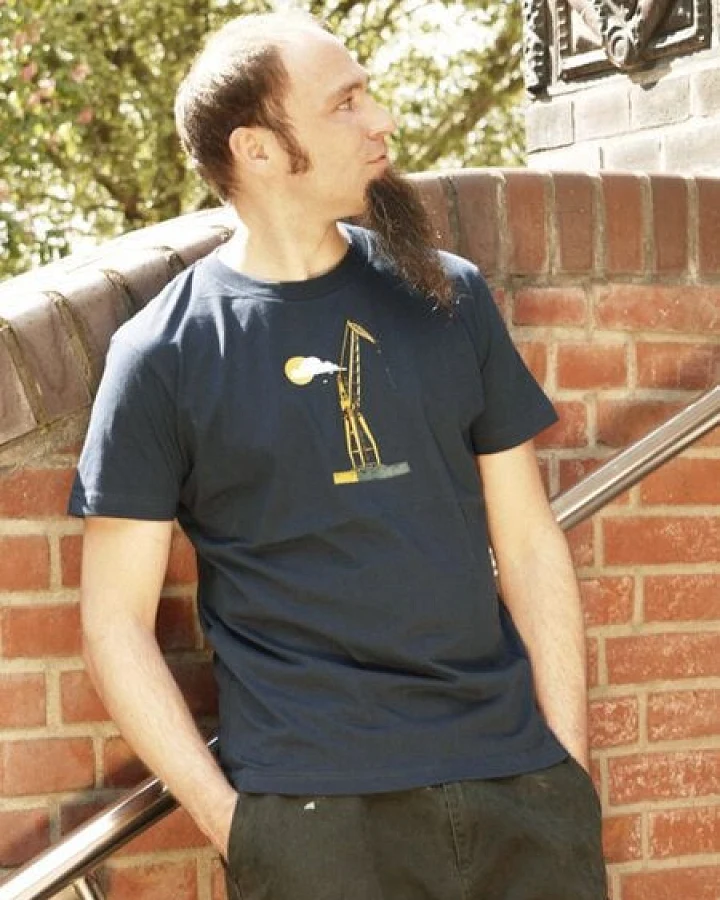 T-Shirtladen-Marktstrasse GmbH Hafenkran Boy-T-Shirt